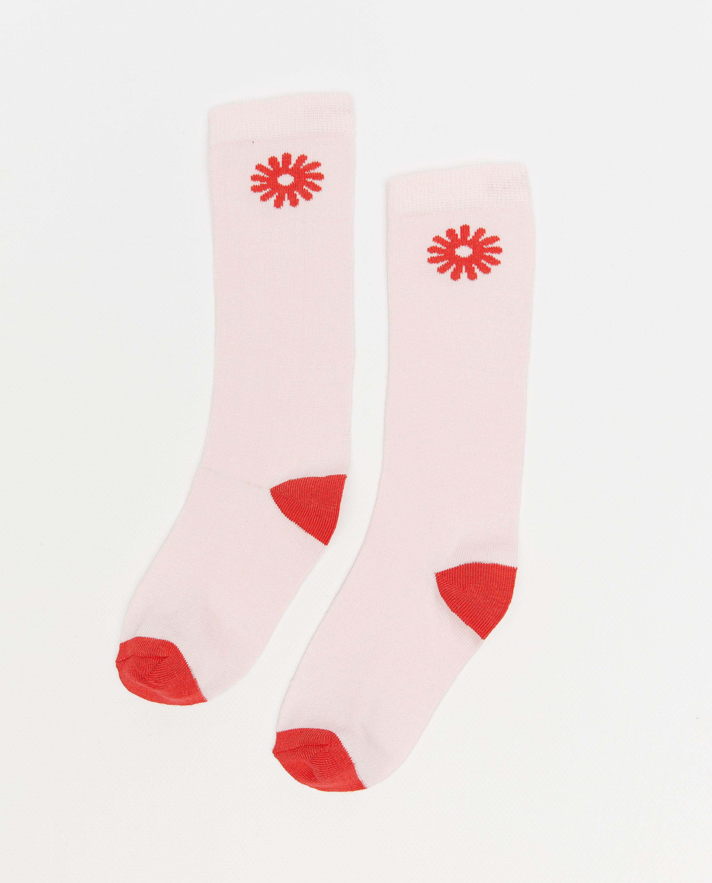 Kniekousen met print bloemen - null - Besties