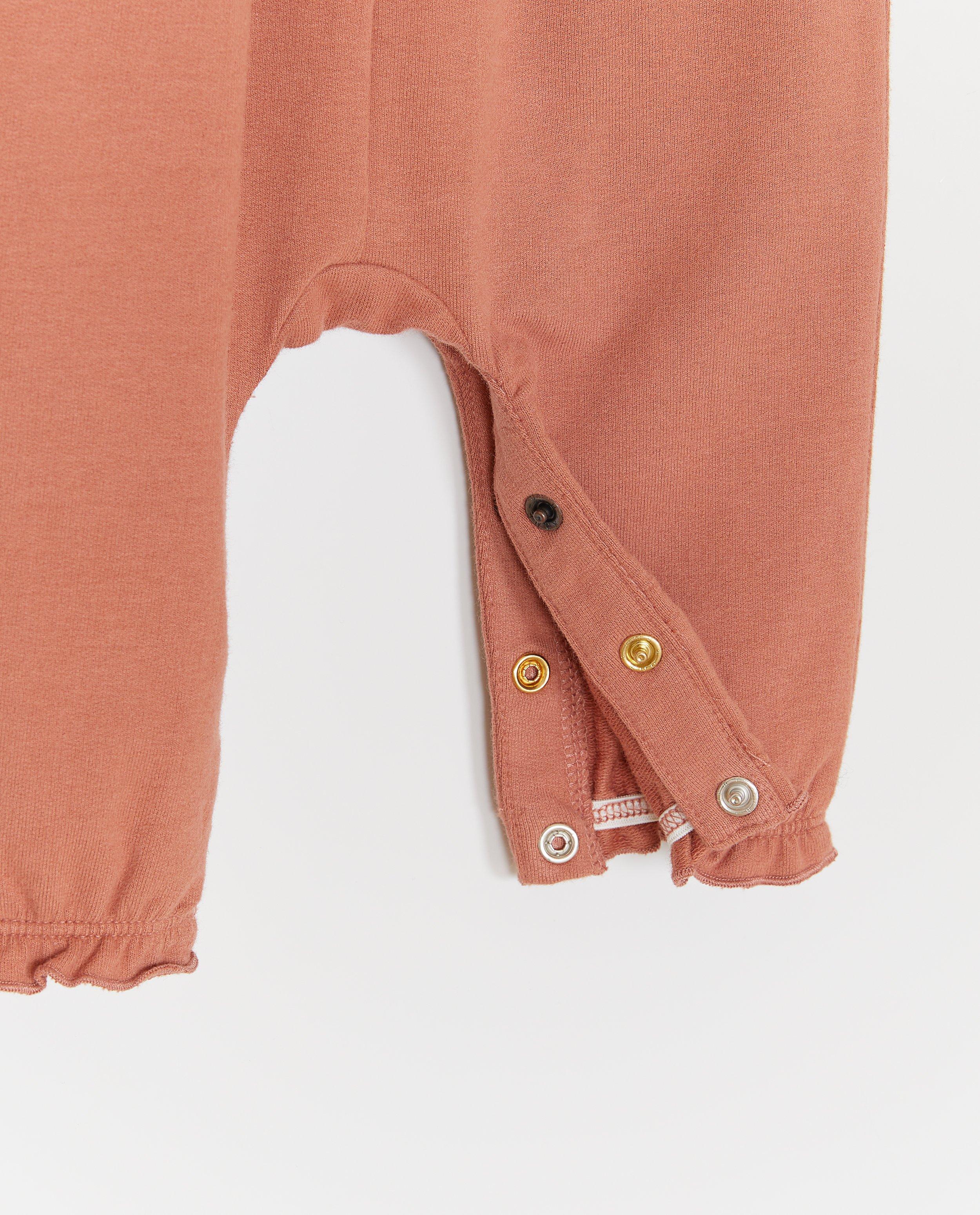Salopette orange - D&eacute;tails du produit - rose - image num&eacute;ro 4