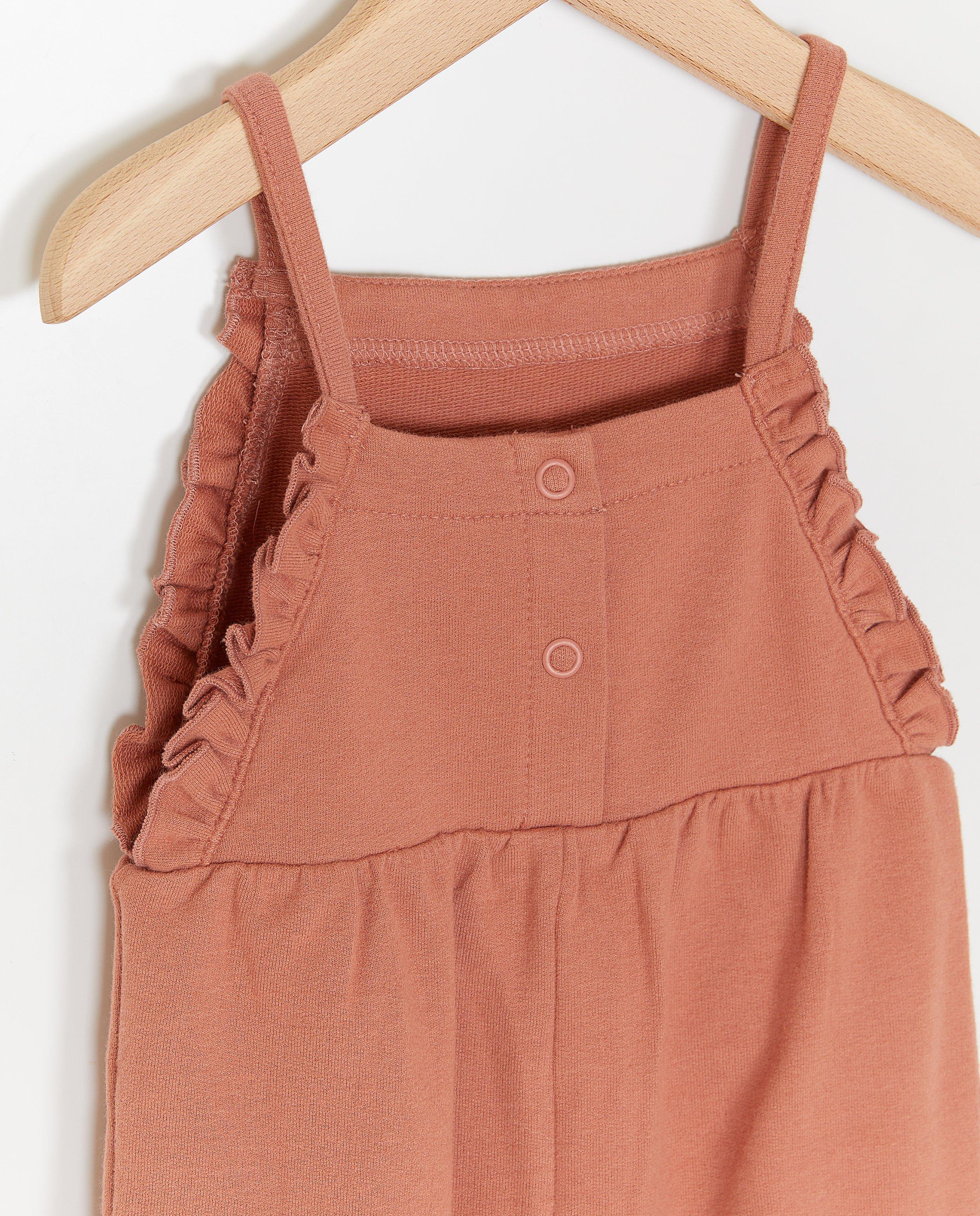 Salopette orange - D&eacute;tails du produit - rose - image num&eacute;ro 3