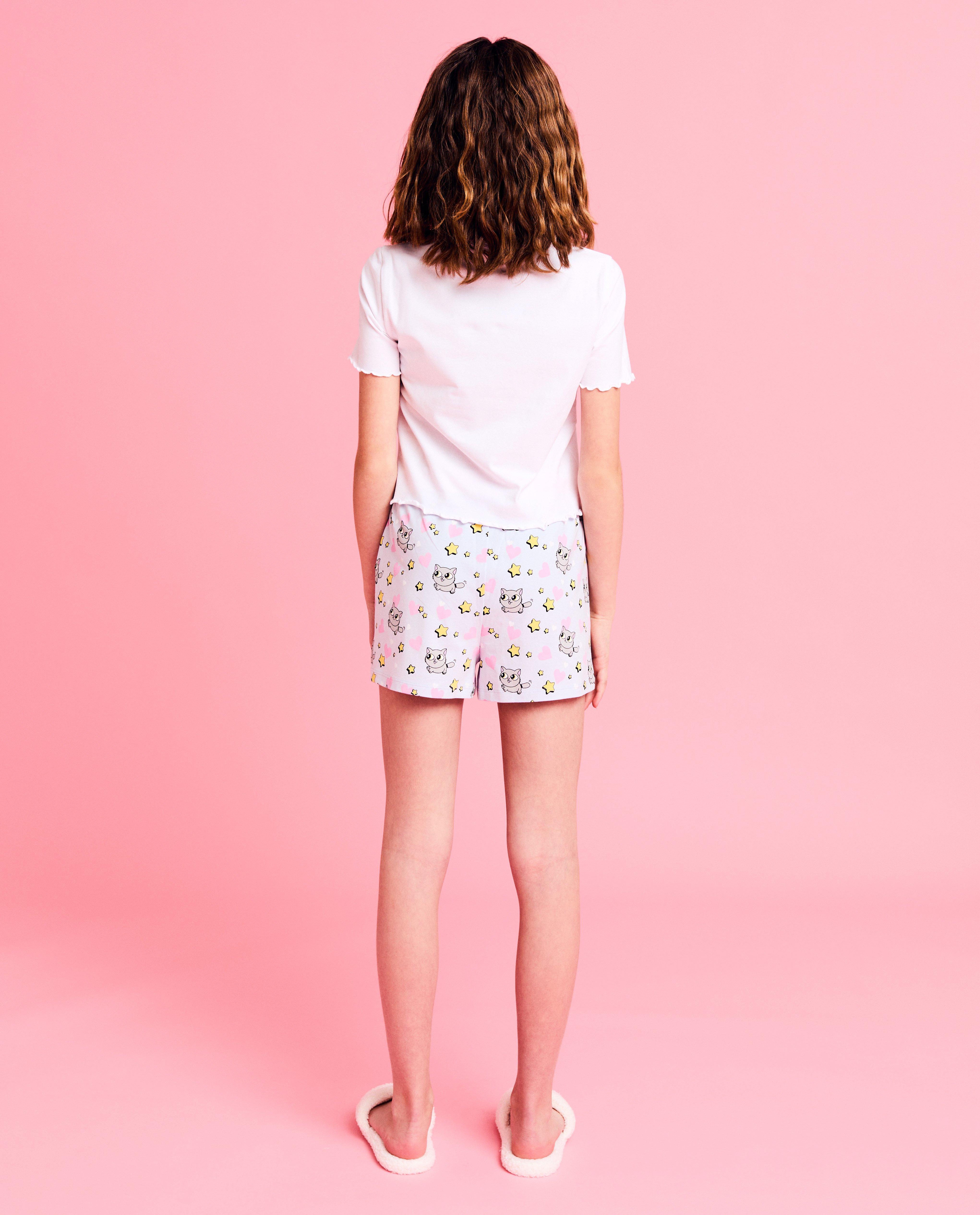 Nachtkleding - Pyjama met print, 6-14 jaar