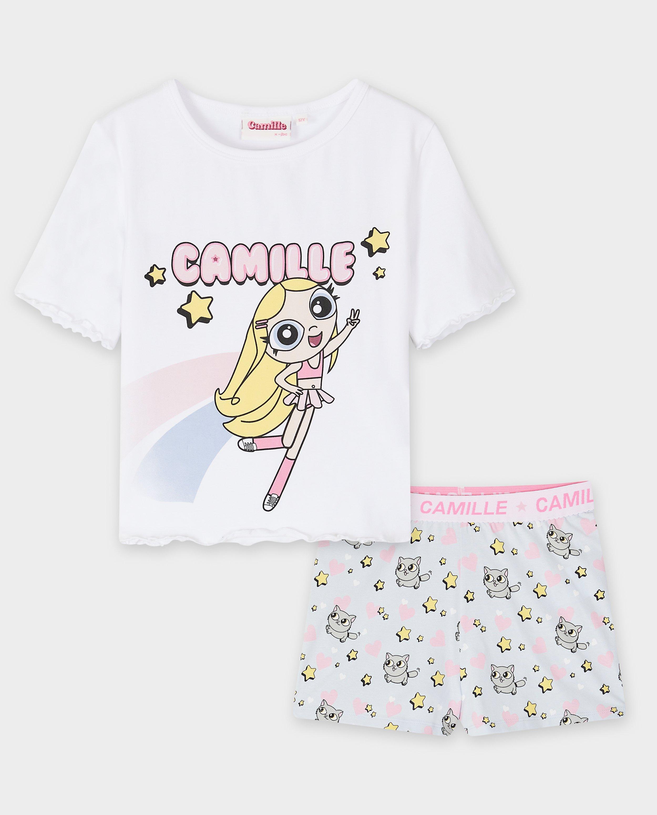 Nachtkleding - Pyjama met print, 6-14 jaar
