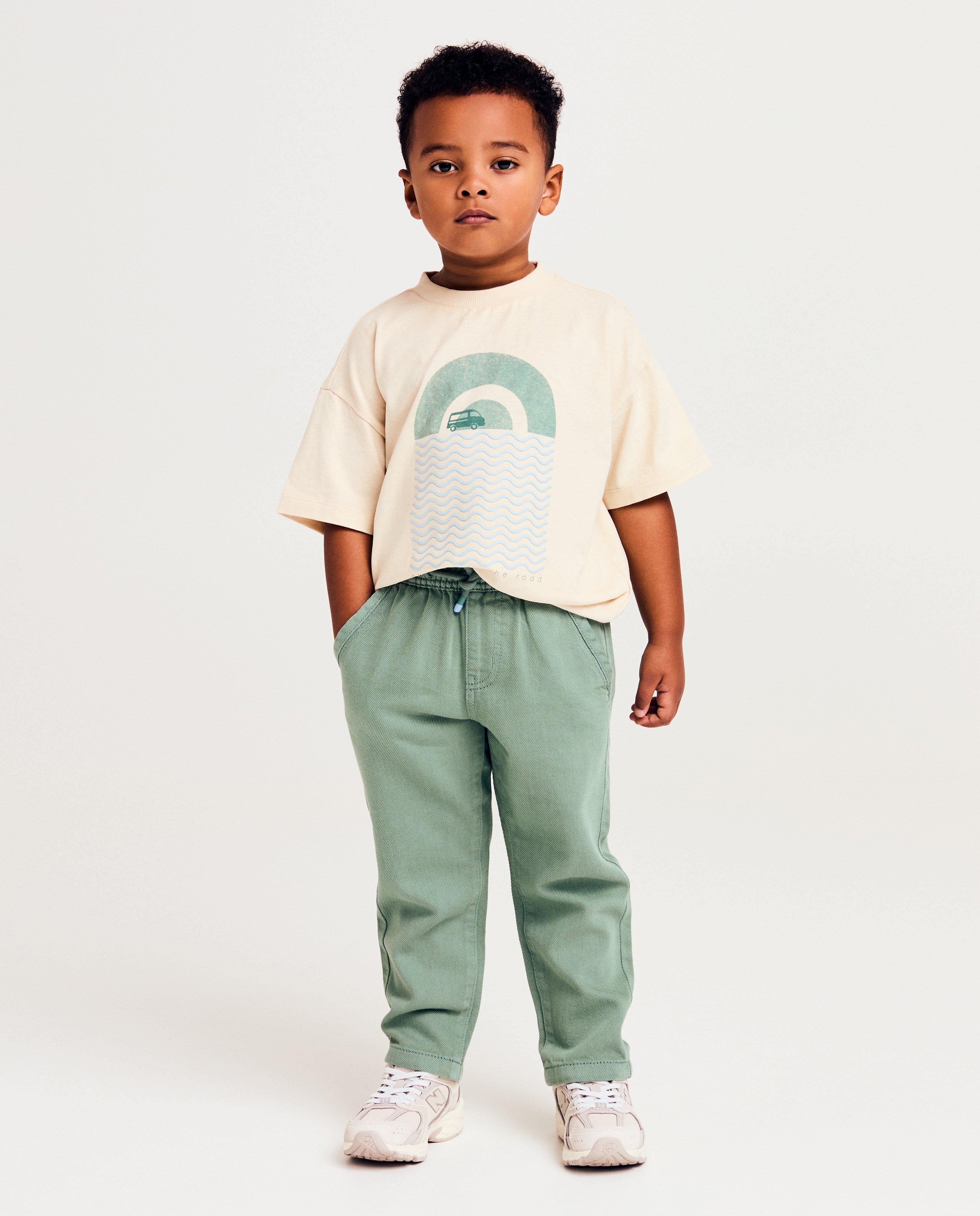 Groene broek, regular fit - null - Samson