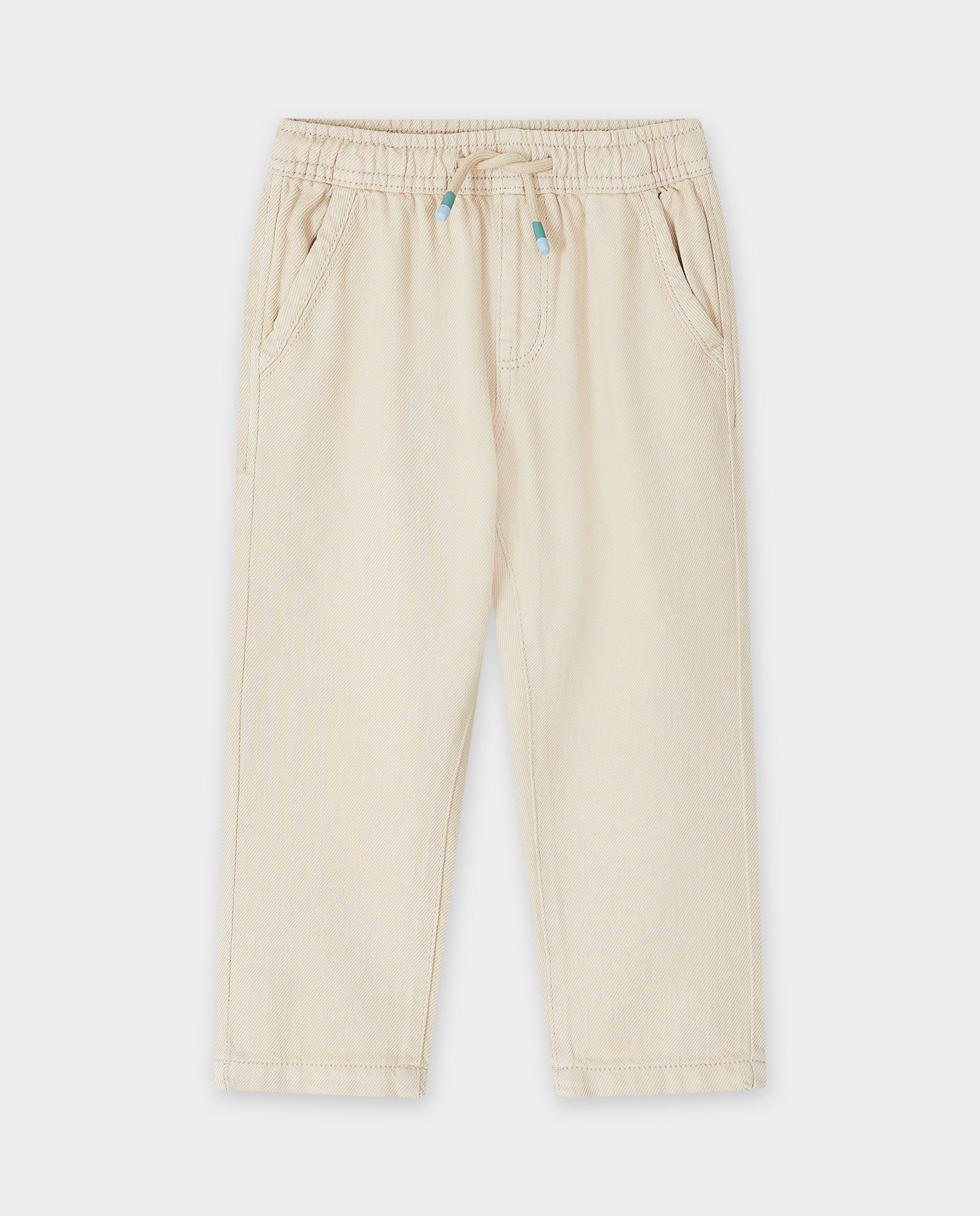 Broeken - Groene broek, regular fit