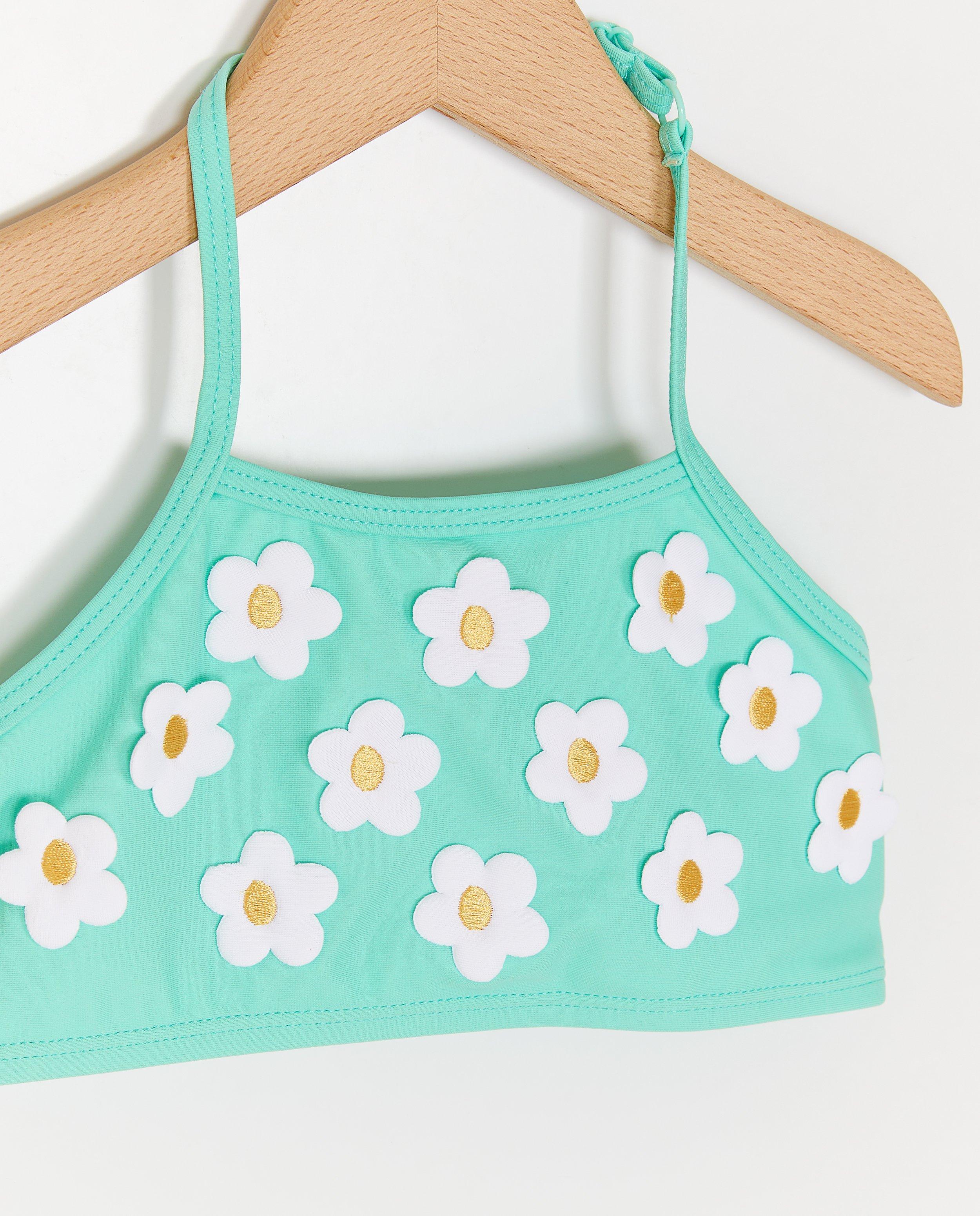 Zwemkleding - Bikini met bloemen, 92-134