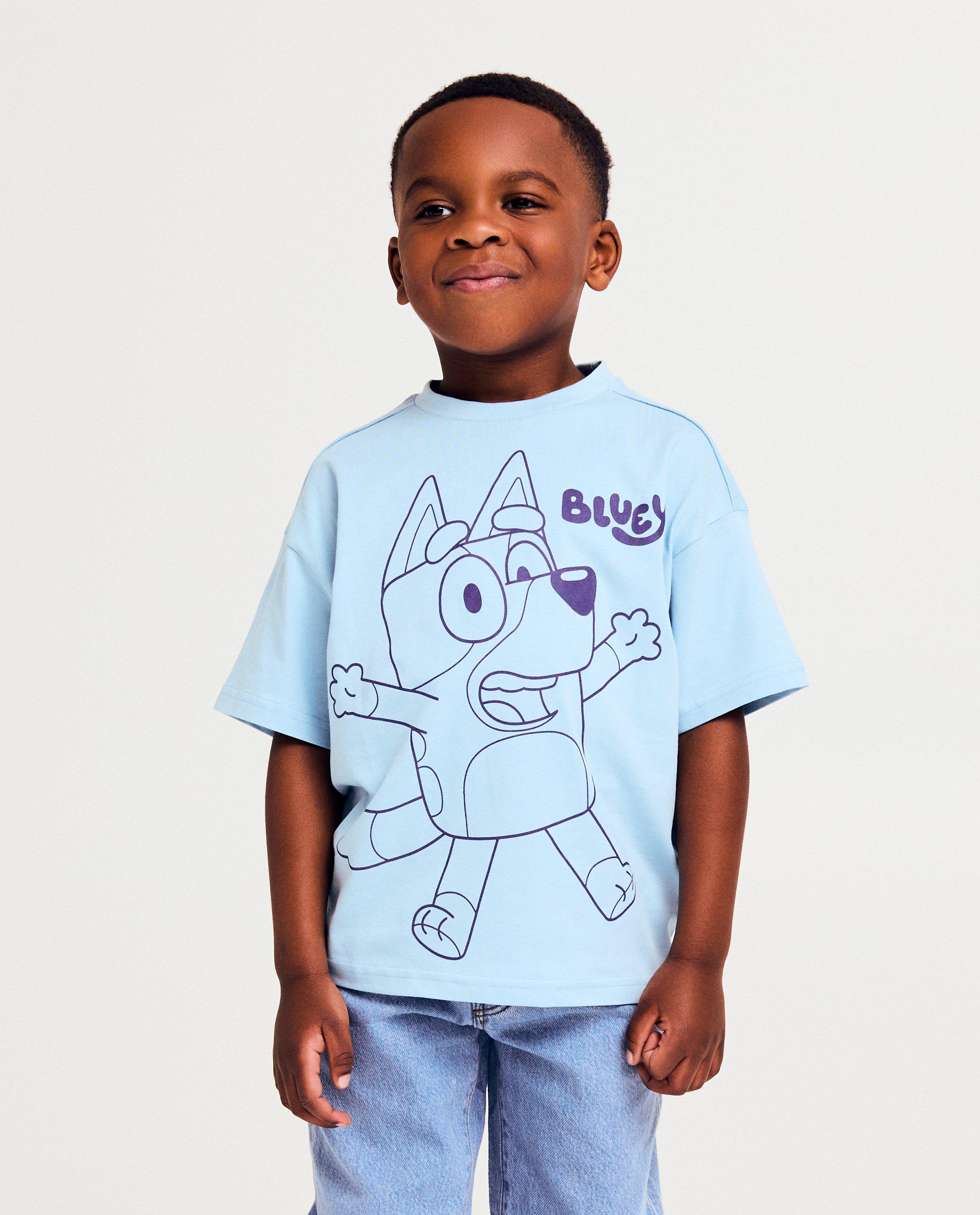 T-shirt met print Bluey - null - Bluey