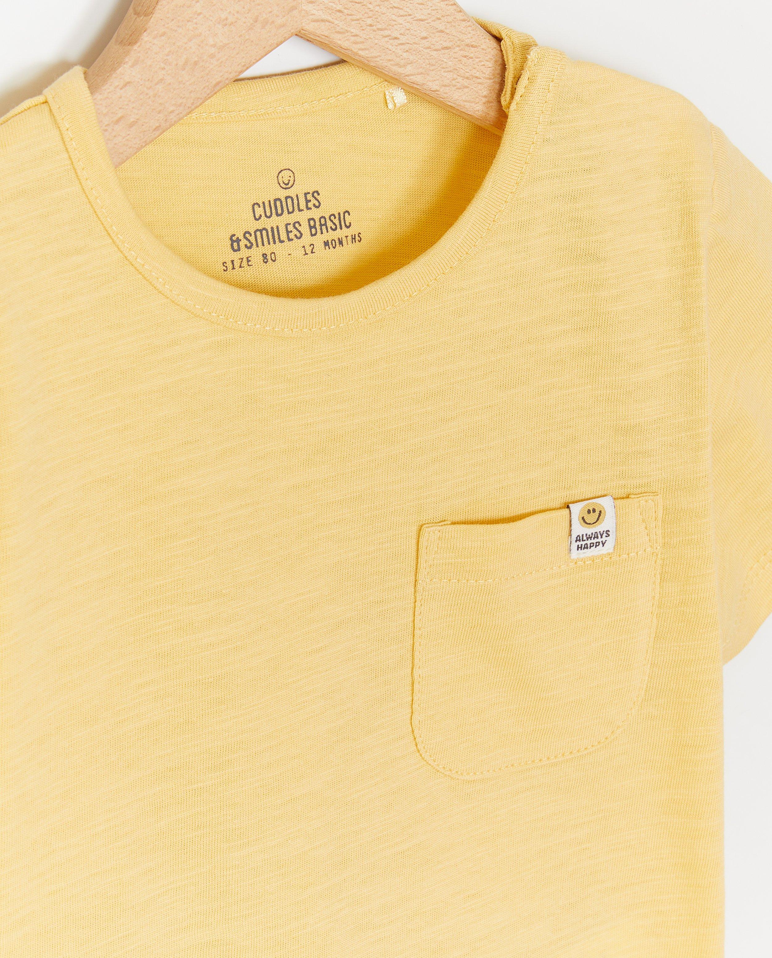 T-shirts - Geel T-shirt
