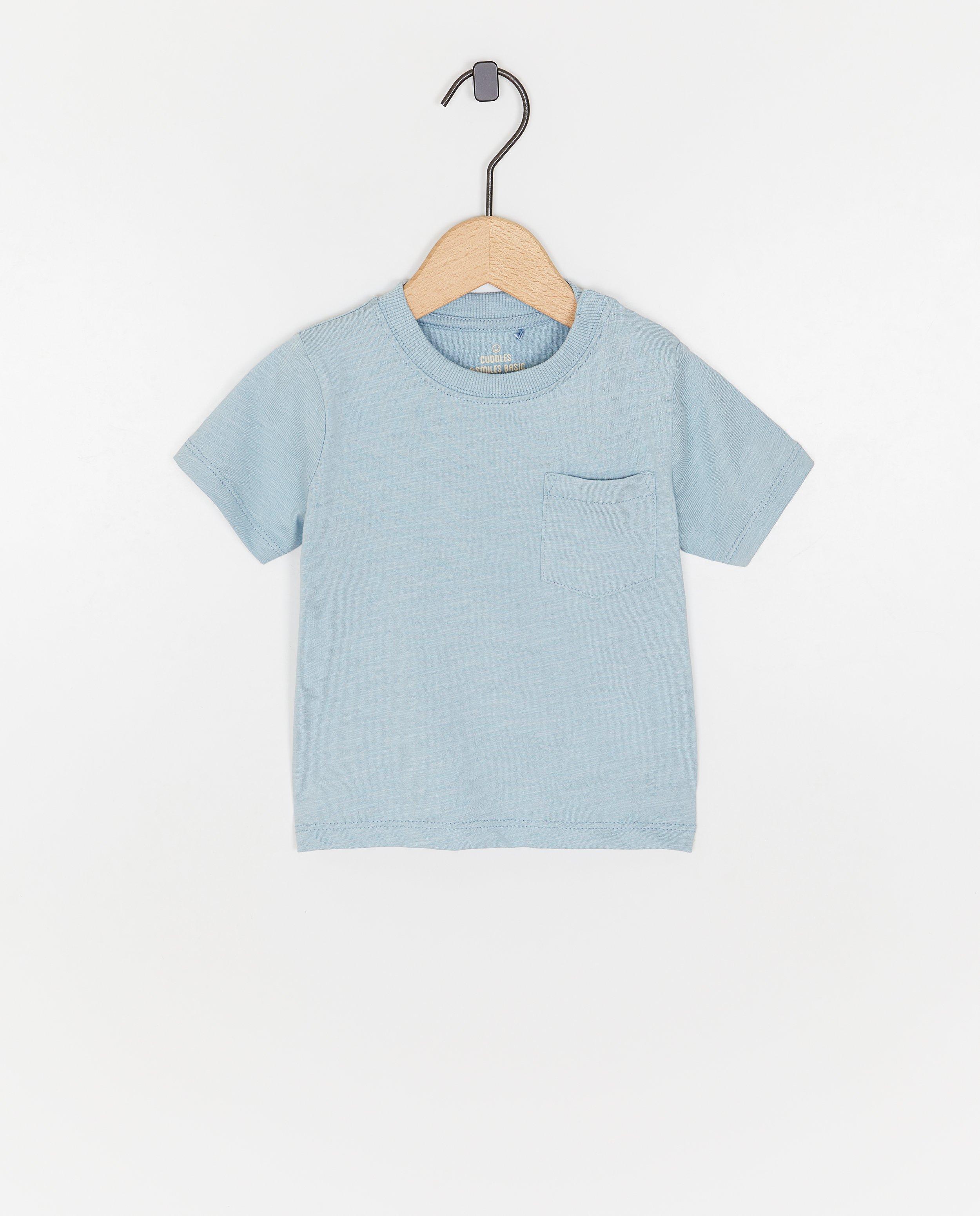 Blauw T-shirt - null - Cuddles and Smiles