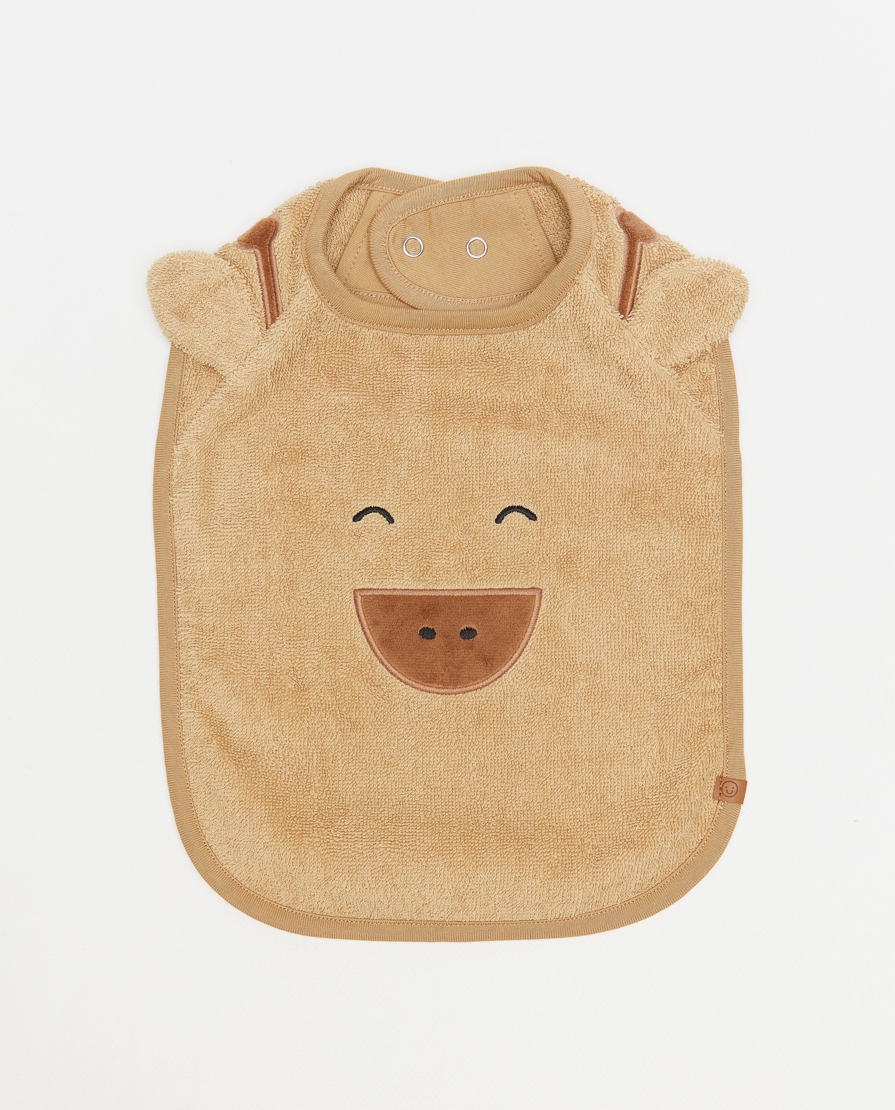 Slabbetje van badstof - Product Detail - lichtbeige - afbeelding nummer 1