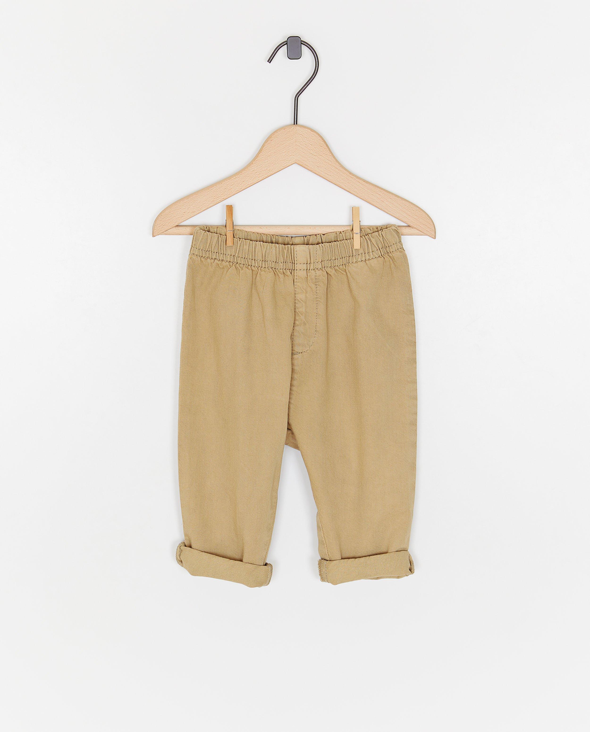 Groene broek, baggy fit - null - Besties
