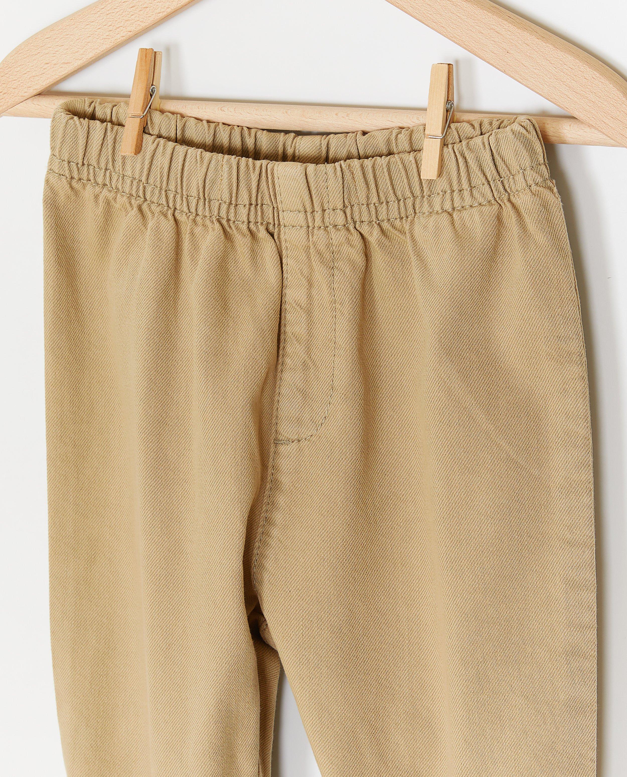 Broeken - Groene broek, baggy fit
