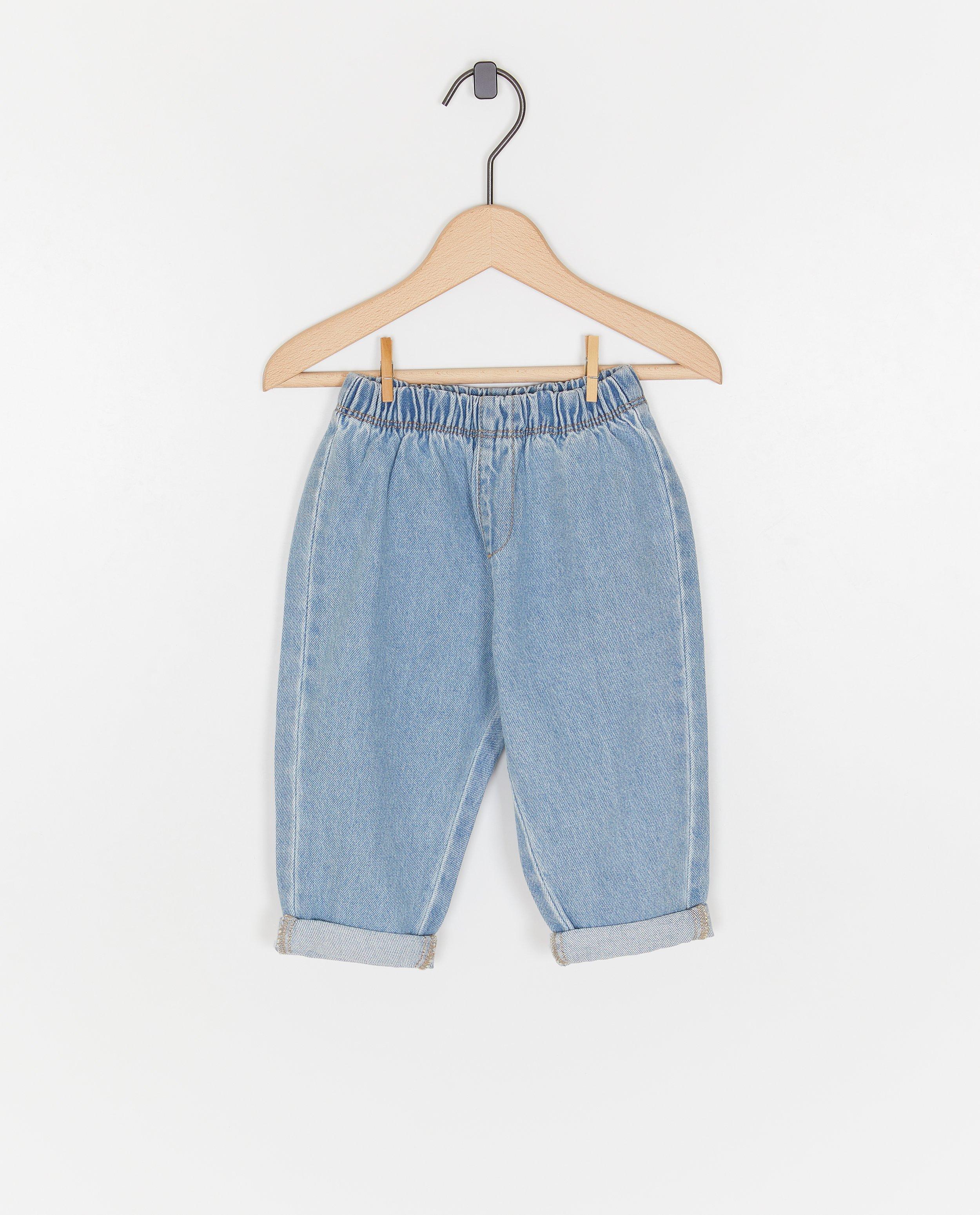 Jeans - Blauwe jeans, baggy fit