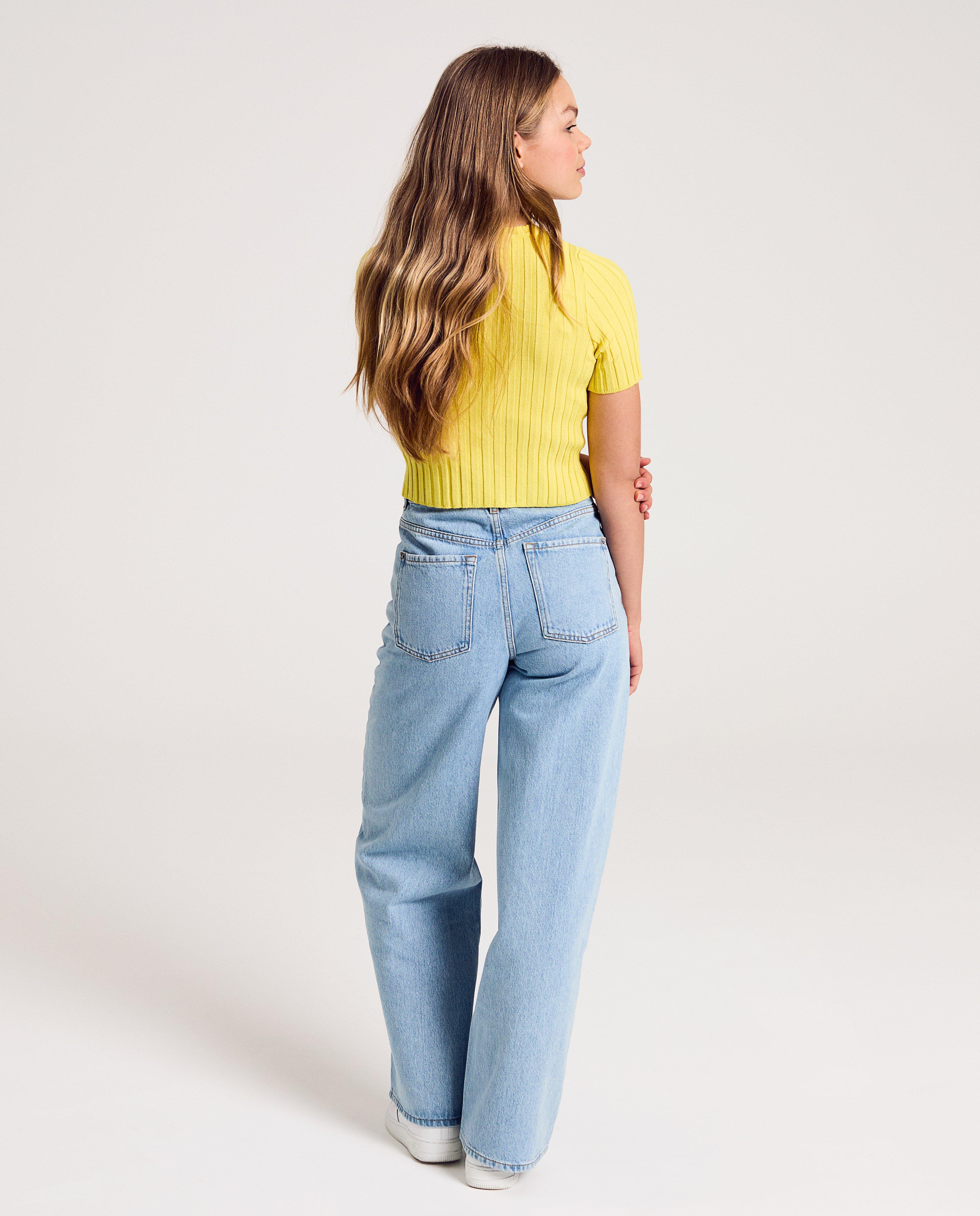 Gele trui met rib - Product Detail - lichtgeel - afbeelding nummer 3