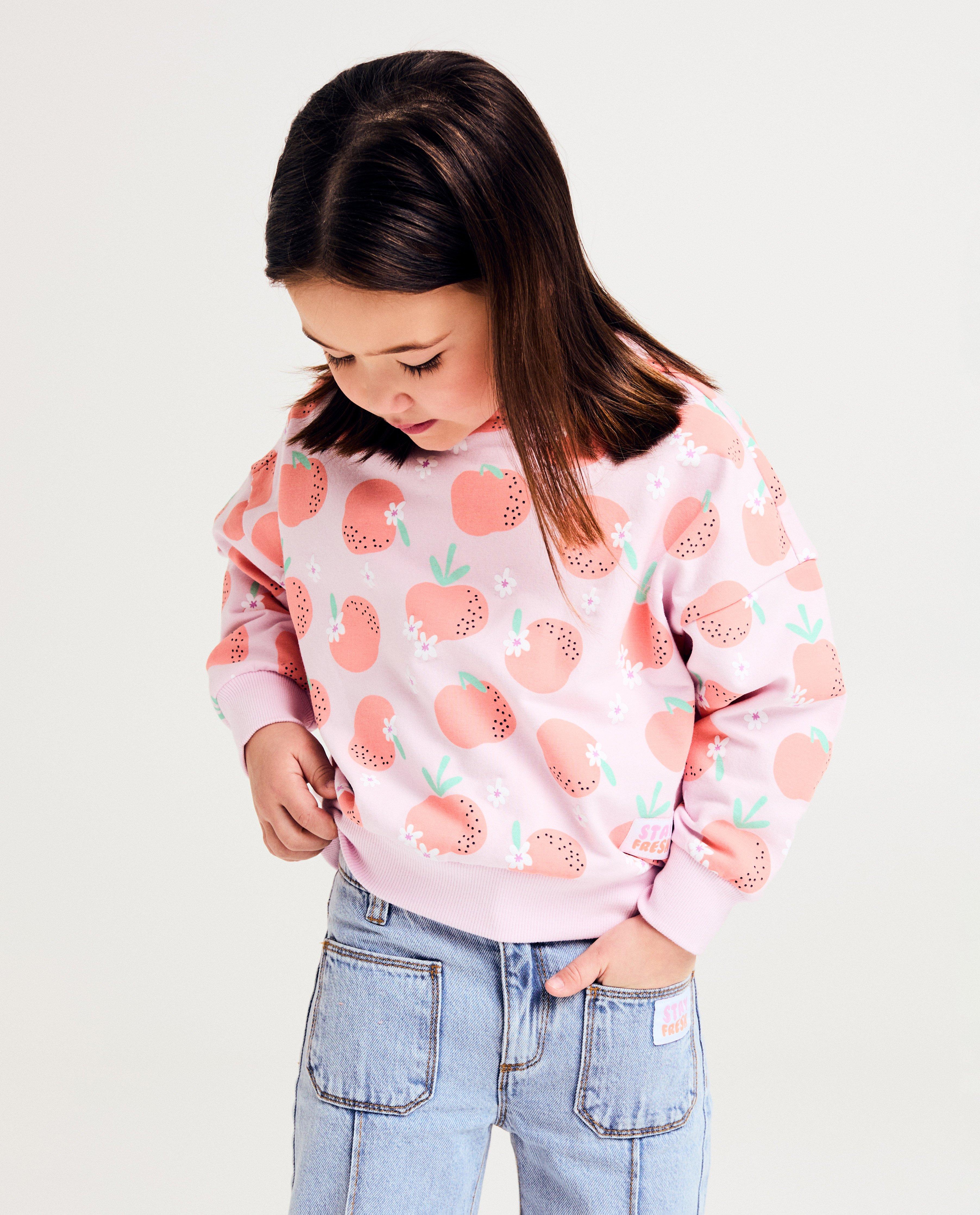 Sweater met print appels - null - Milla Star
