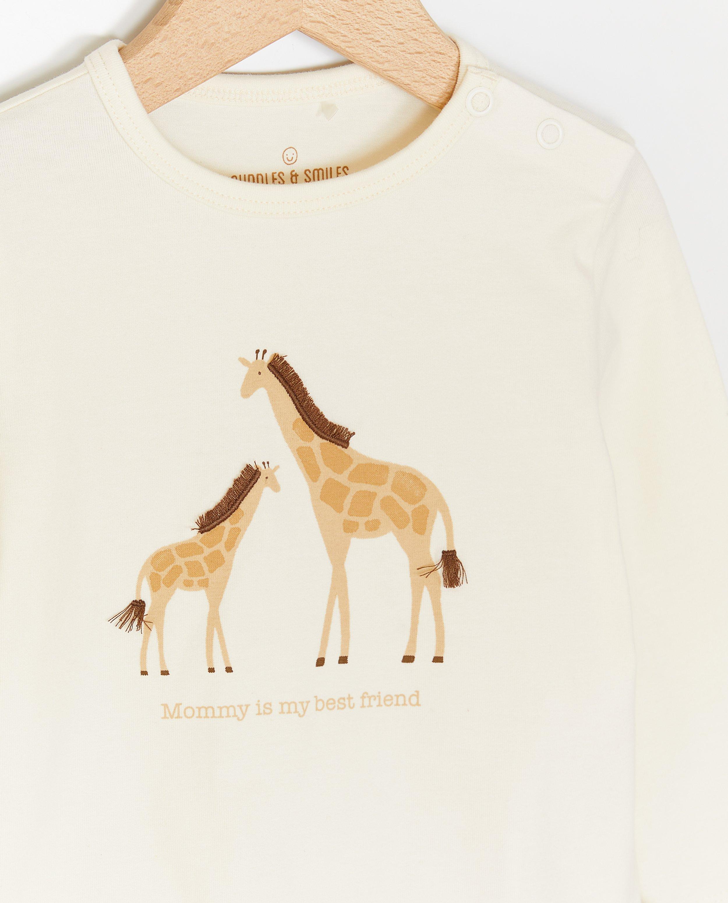 Nachtkleding - Pyjama met print giraffen