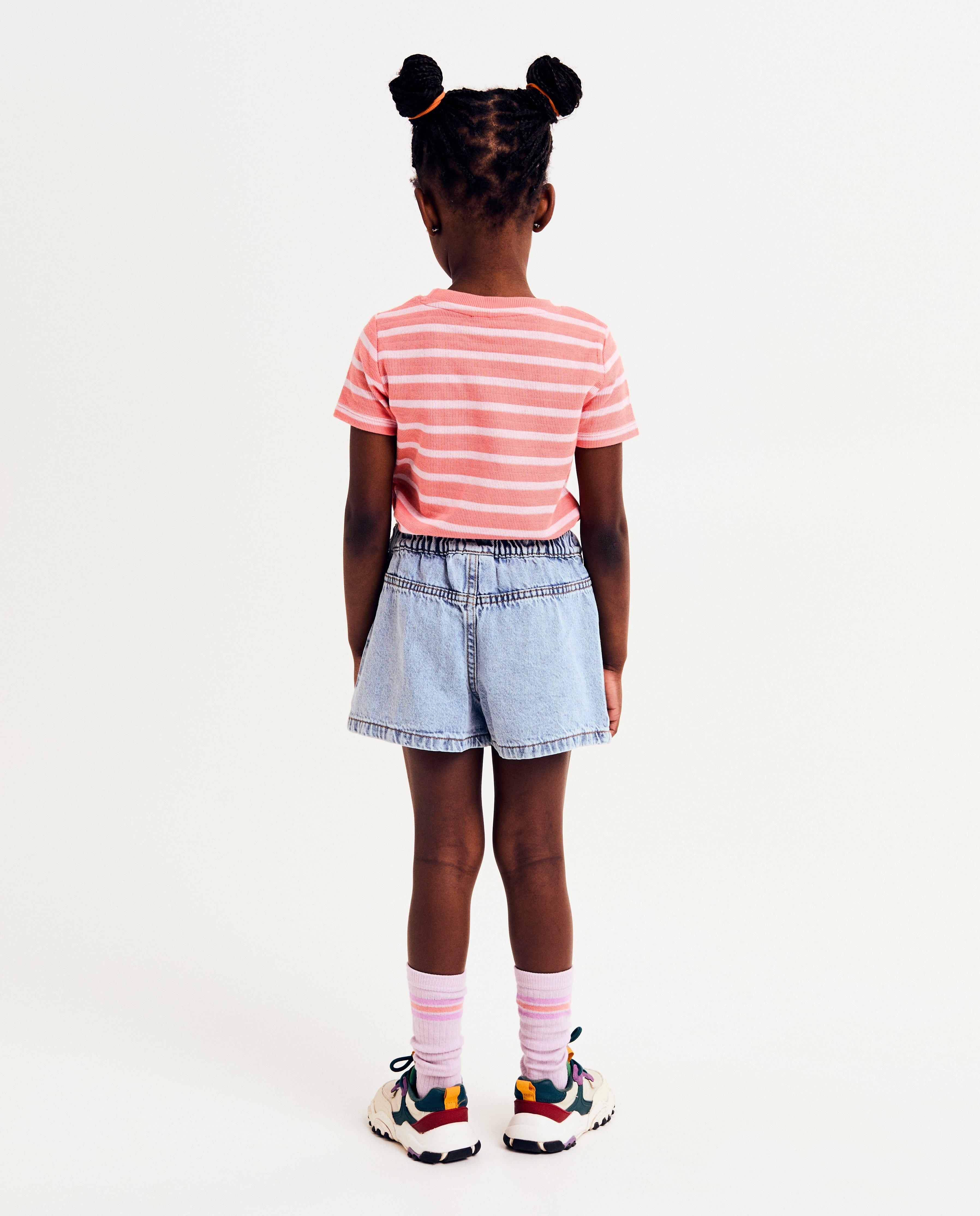 T-shirts - Skort van jeans