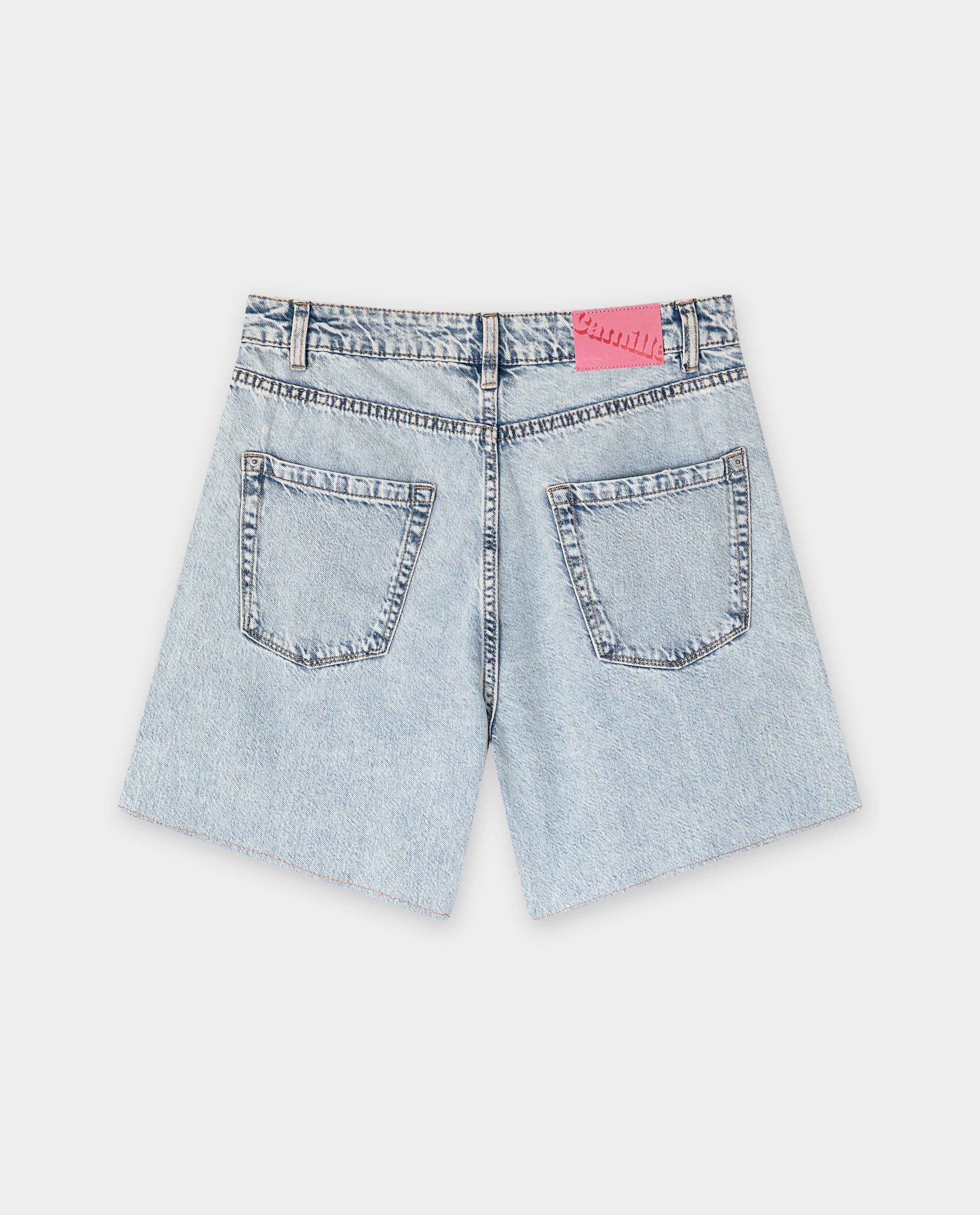 Jeans - Jeansshort met rafels, wide fit, XS-XL