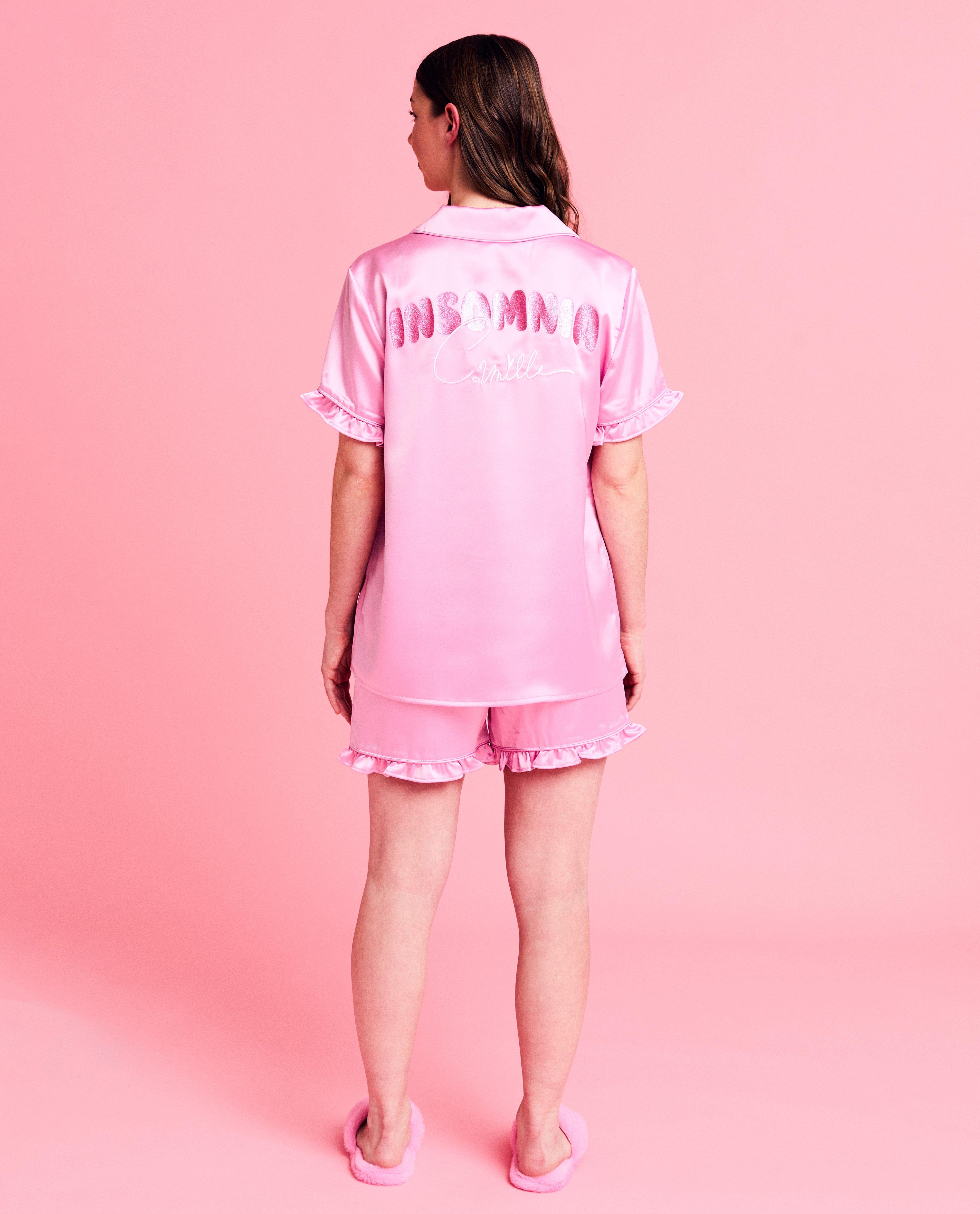 Nachtkleding - Satijnen pyjama, XS-XL