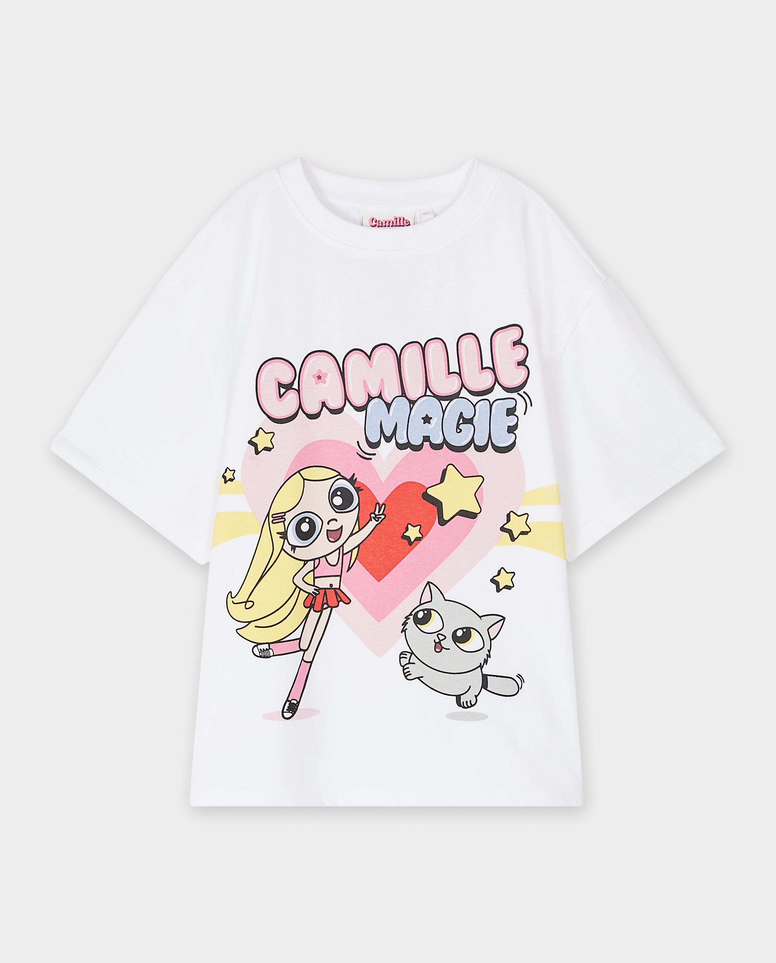 T-shirts - T-shirt met print, 4-14 jaar