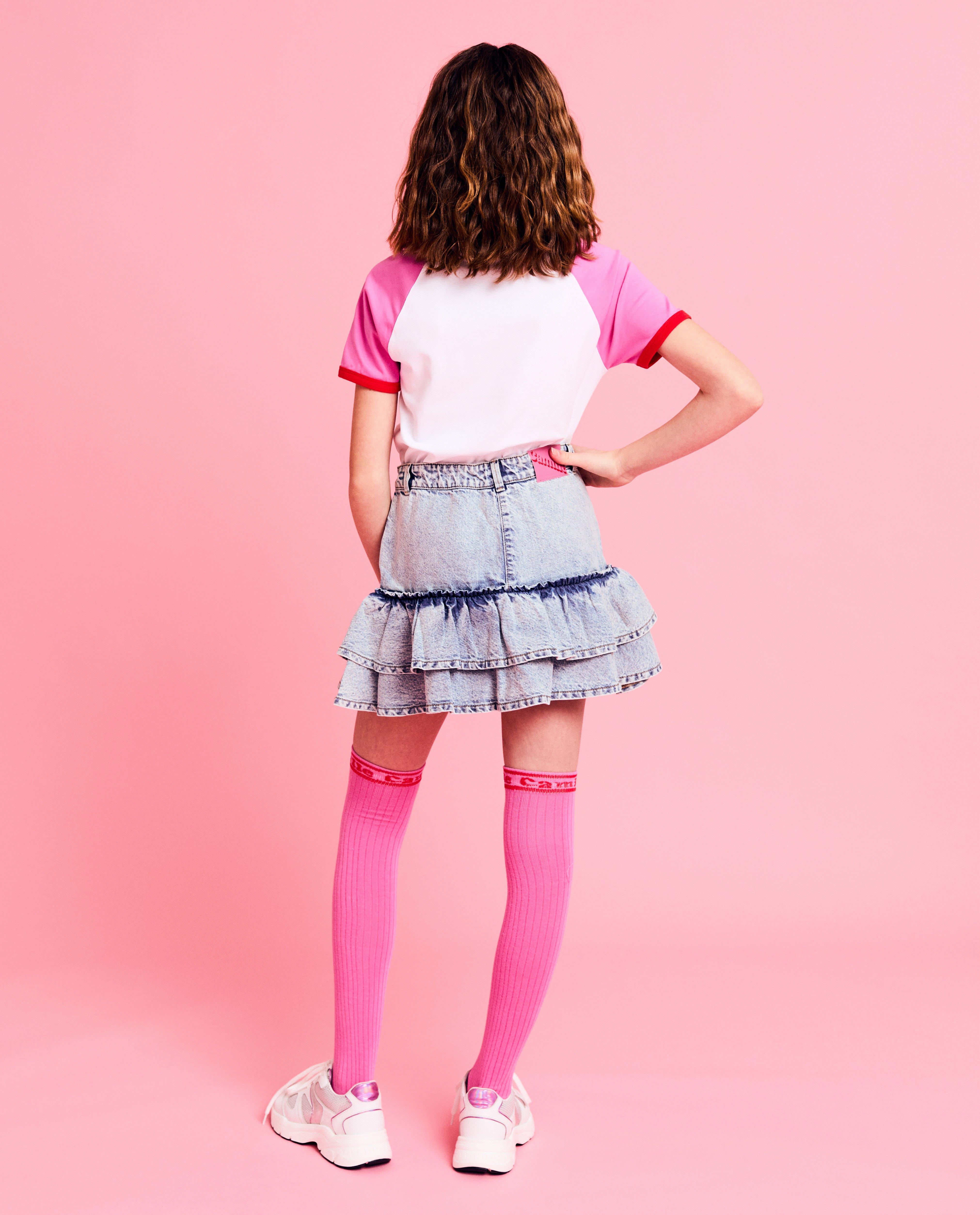 Jupes - Jupe en jeans à volants, 6-14 ans