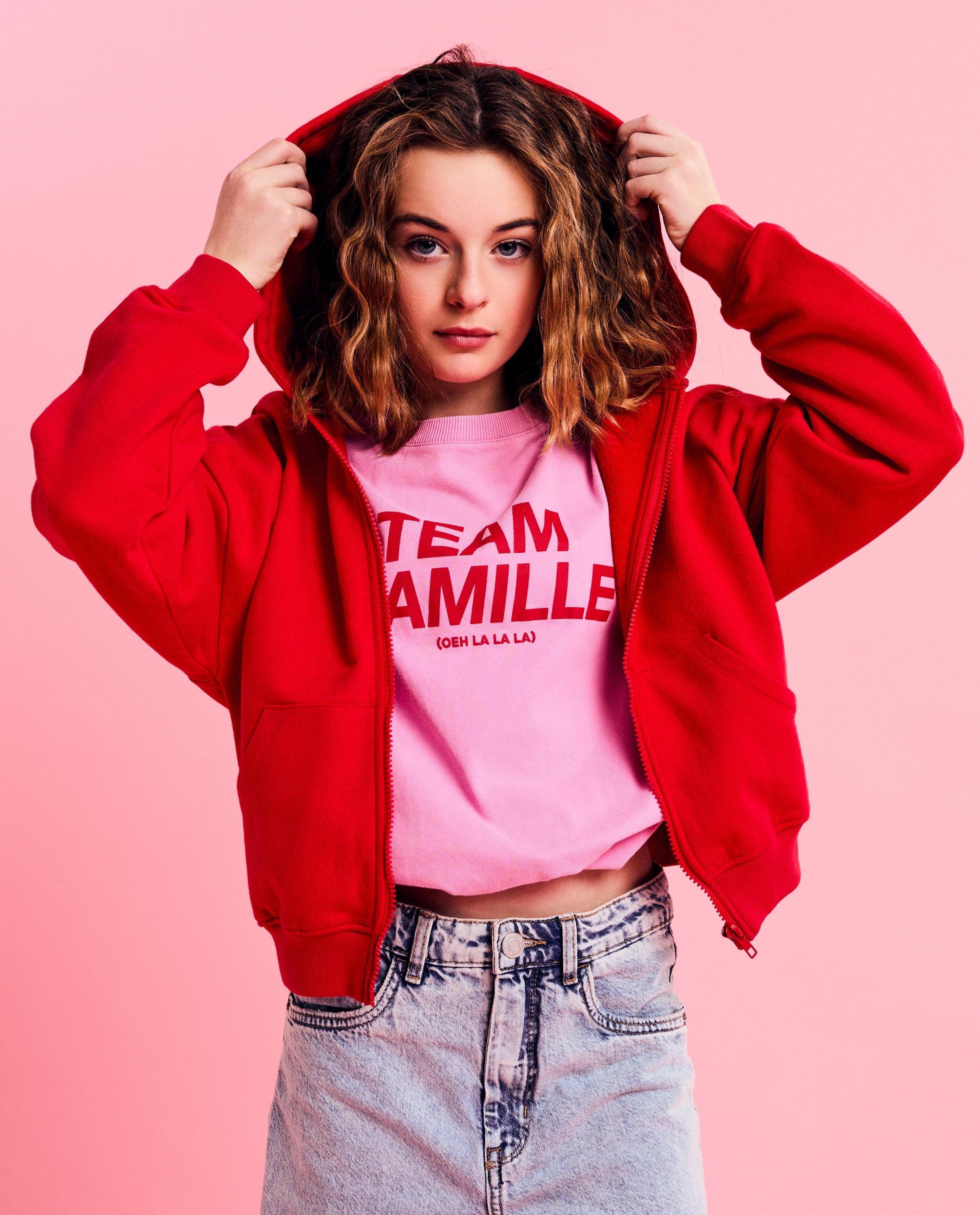 Cardigans - Gilet molletonné à imprimé au dos, 4-14 ans