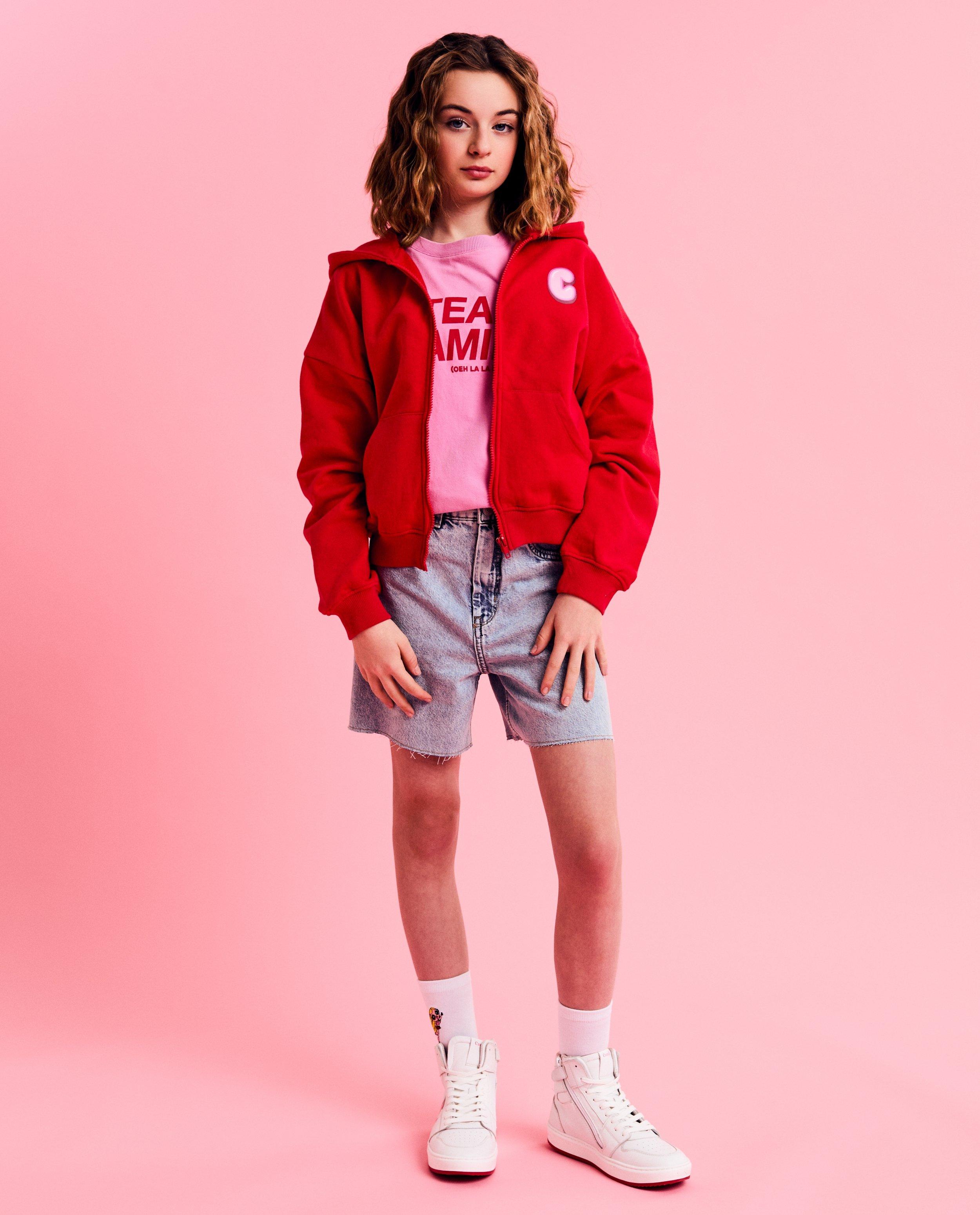 Cardigan - Sweatvest met backprint, 4-14 jaar