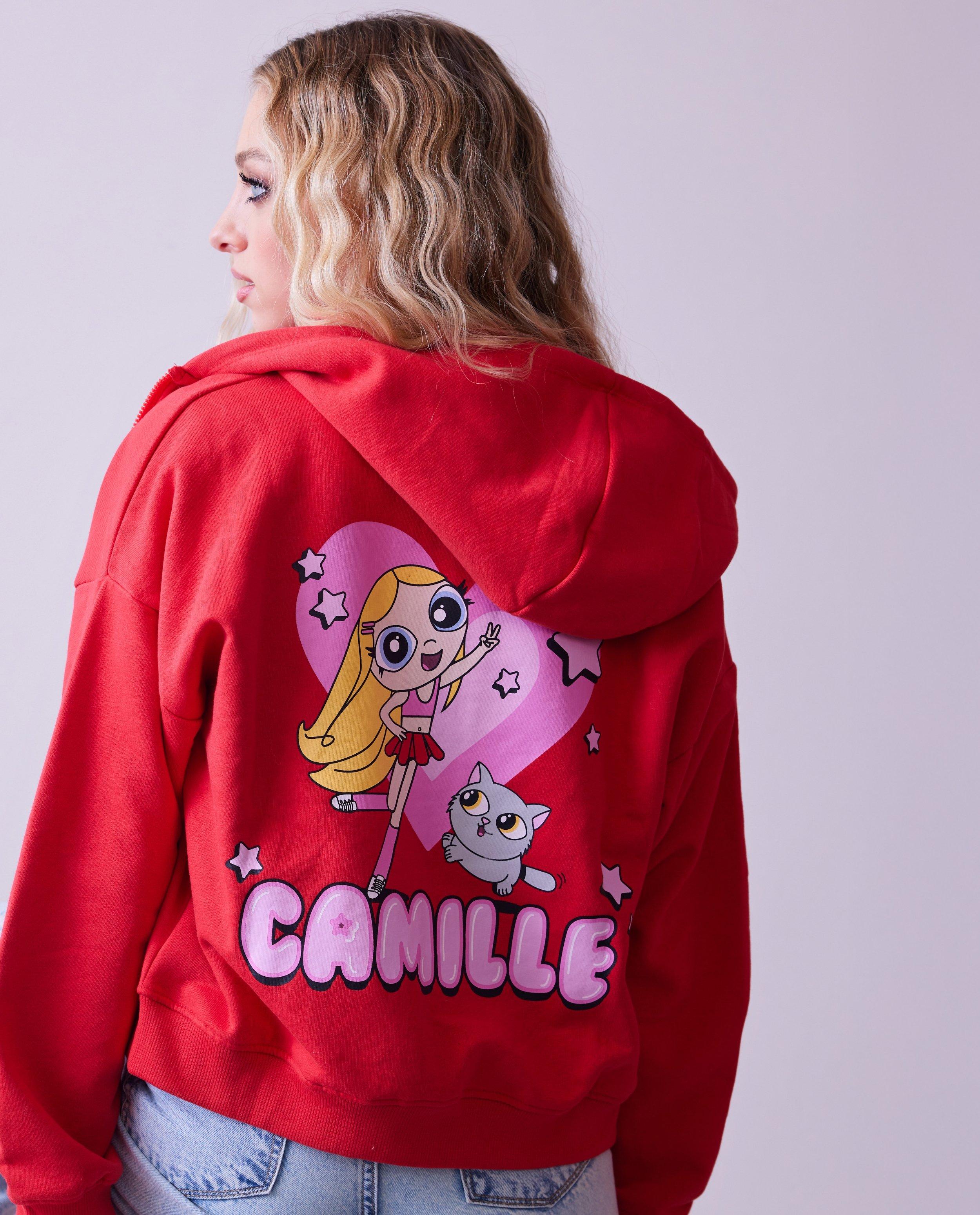 Cardigan - Sweatvest met backprint, 4-14 jaar