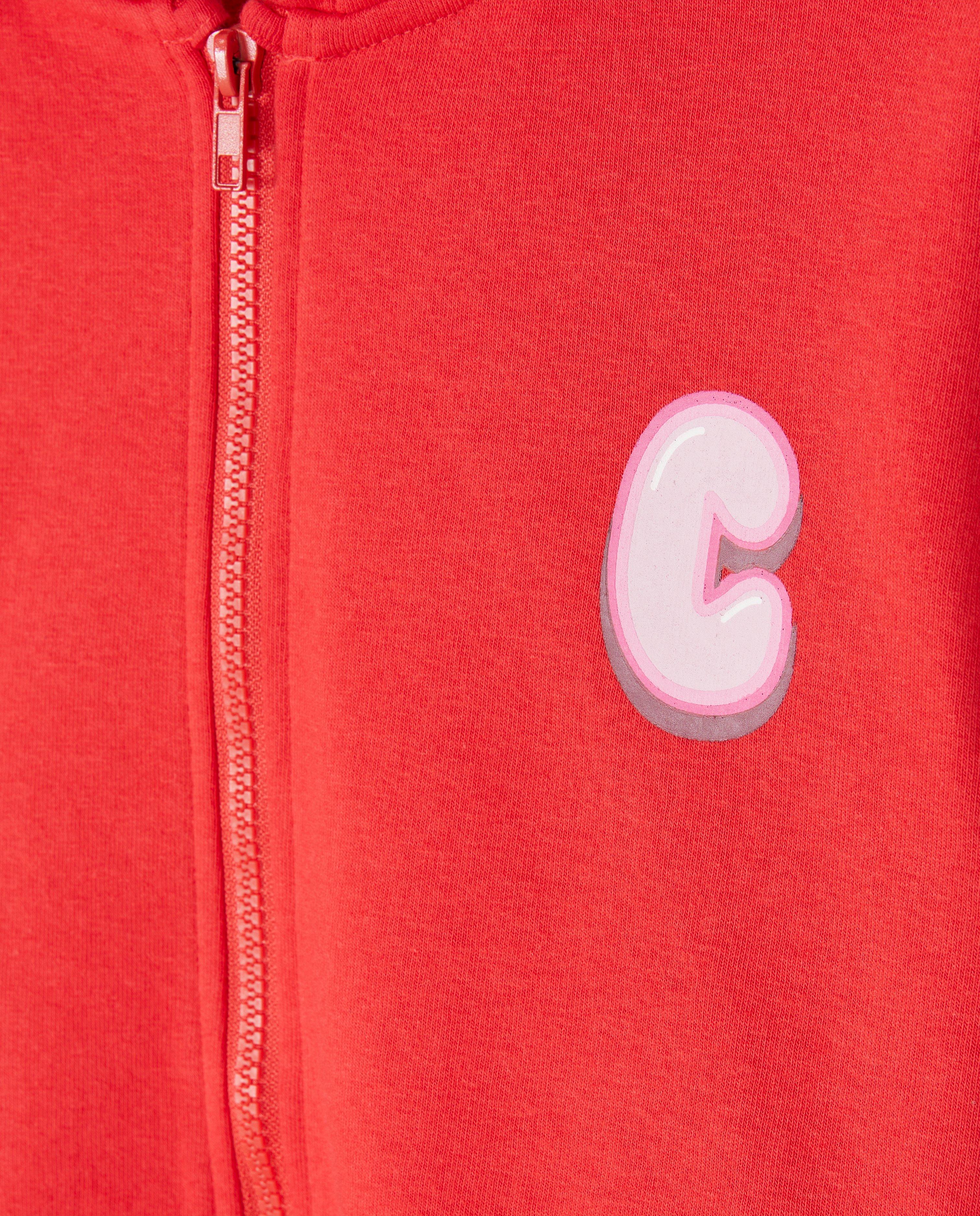 Cardigan - Sweatvest met backprint, 4-14 jaar