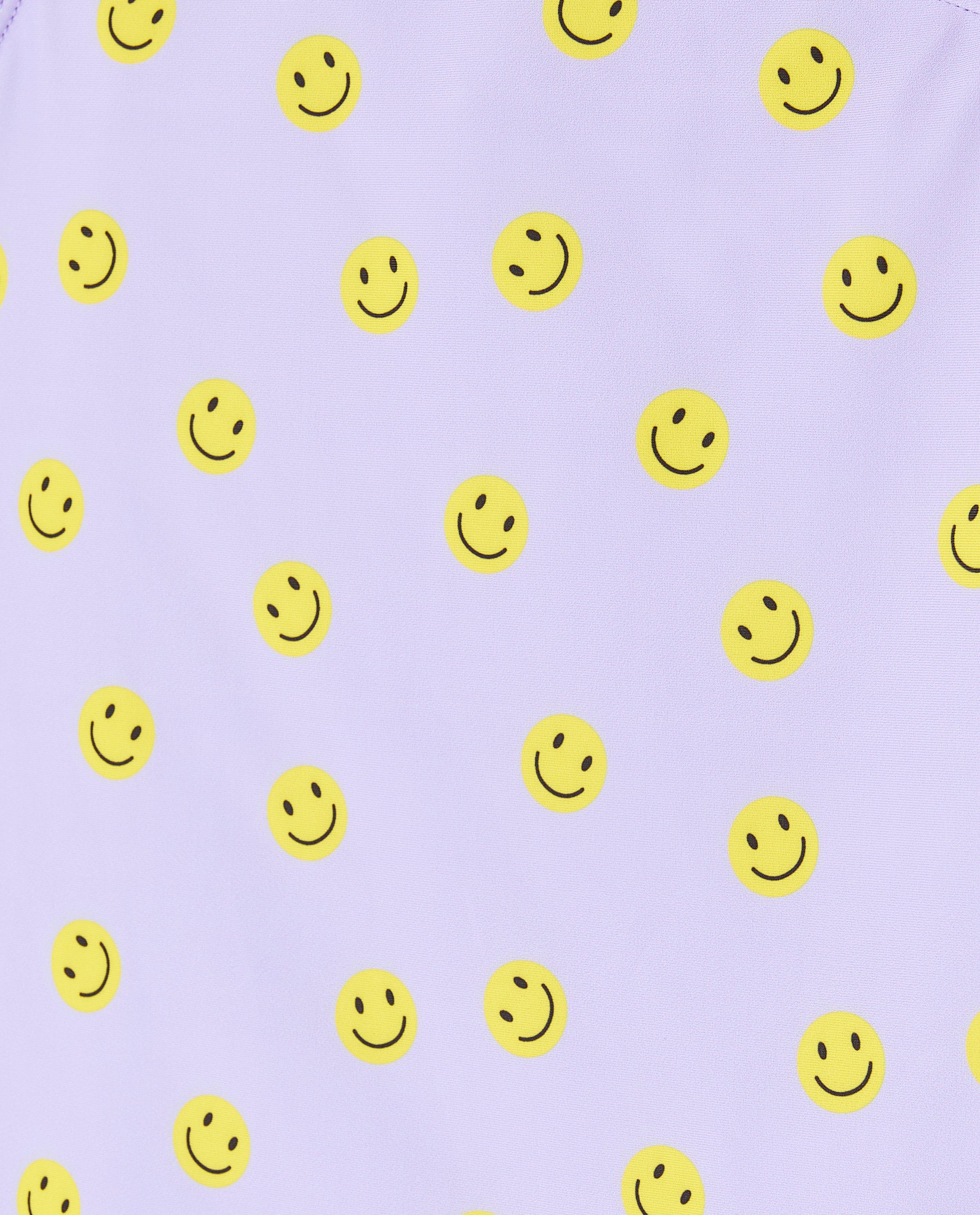 Maillots de bain - Maillot de bain asymétrique avec impression de smiley, 134-170
