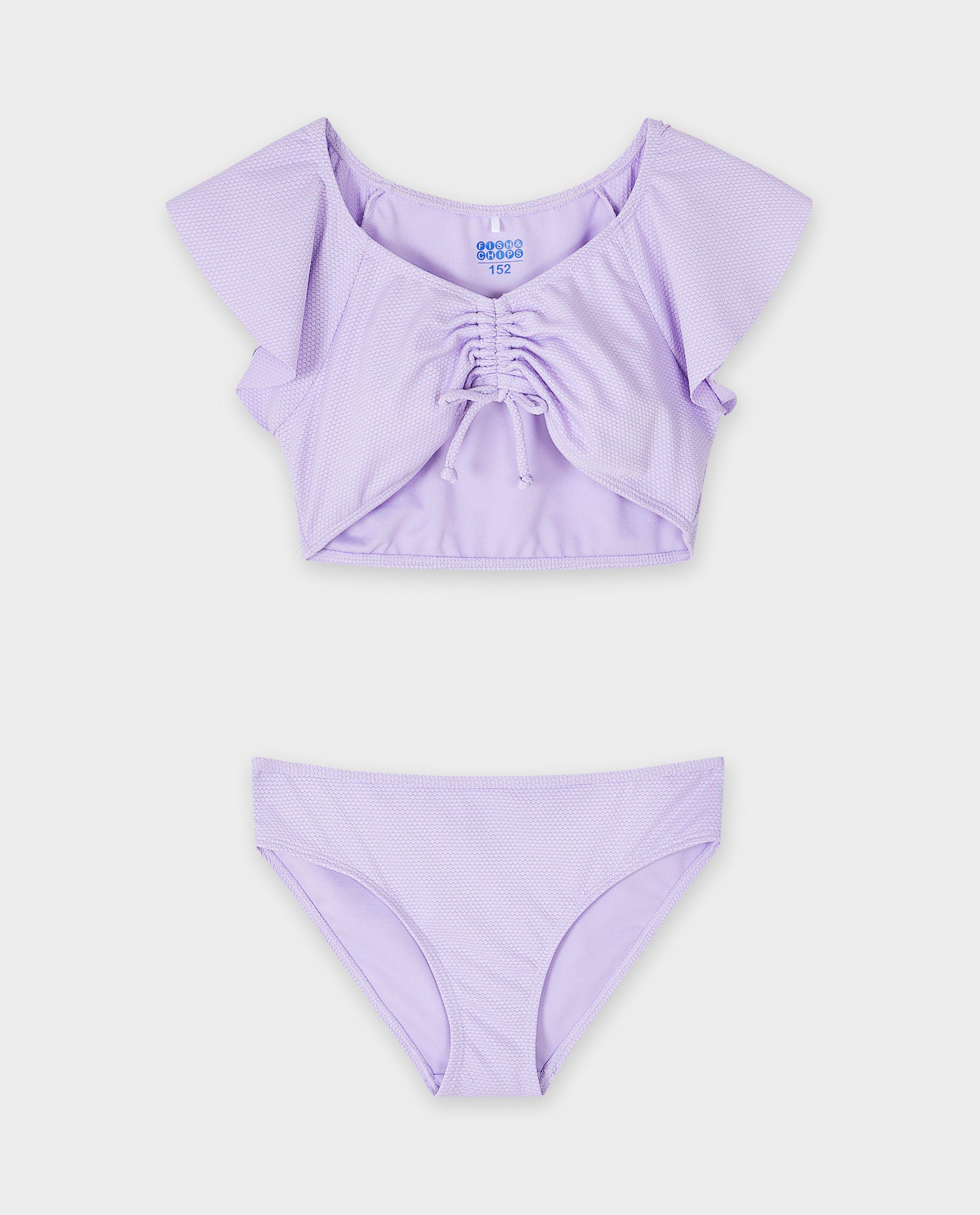 Bikini met volantmouwen, 134-170 - null - Fish & Chips