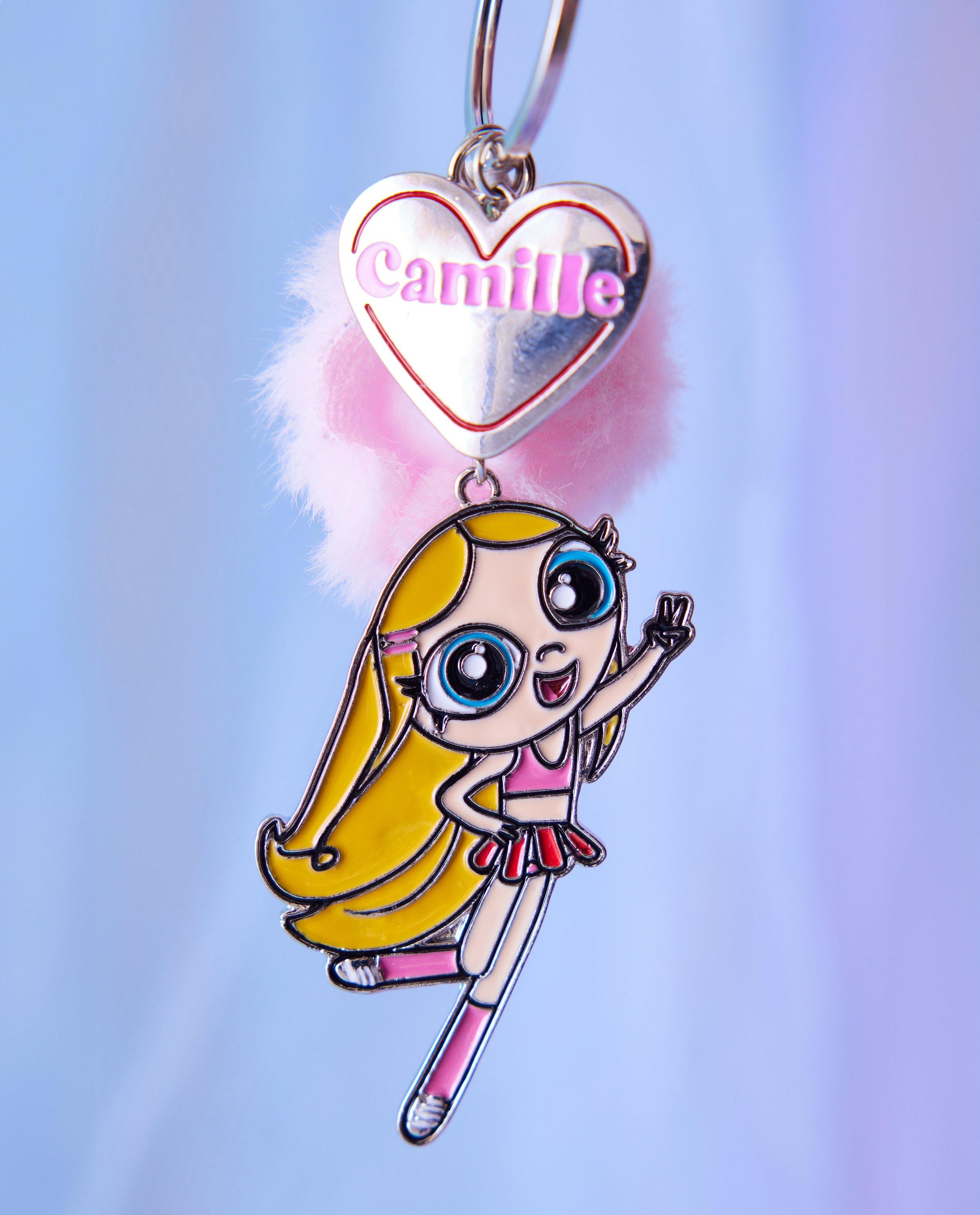 Sleutelhanger met 3 hangers - null - CAMILLE