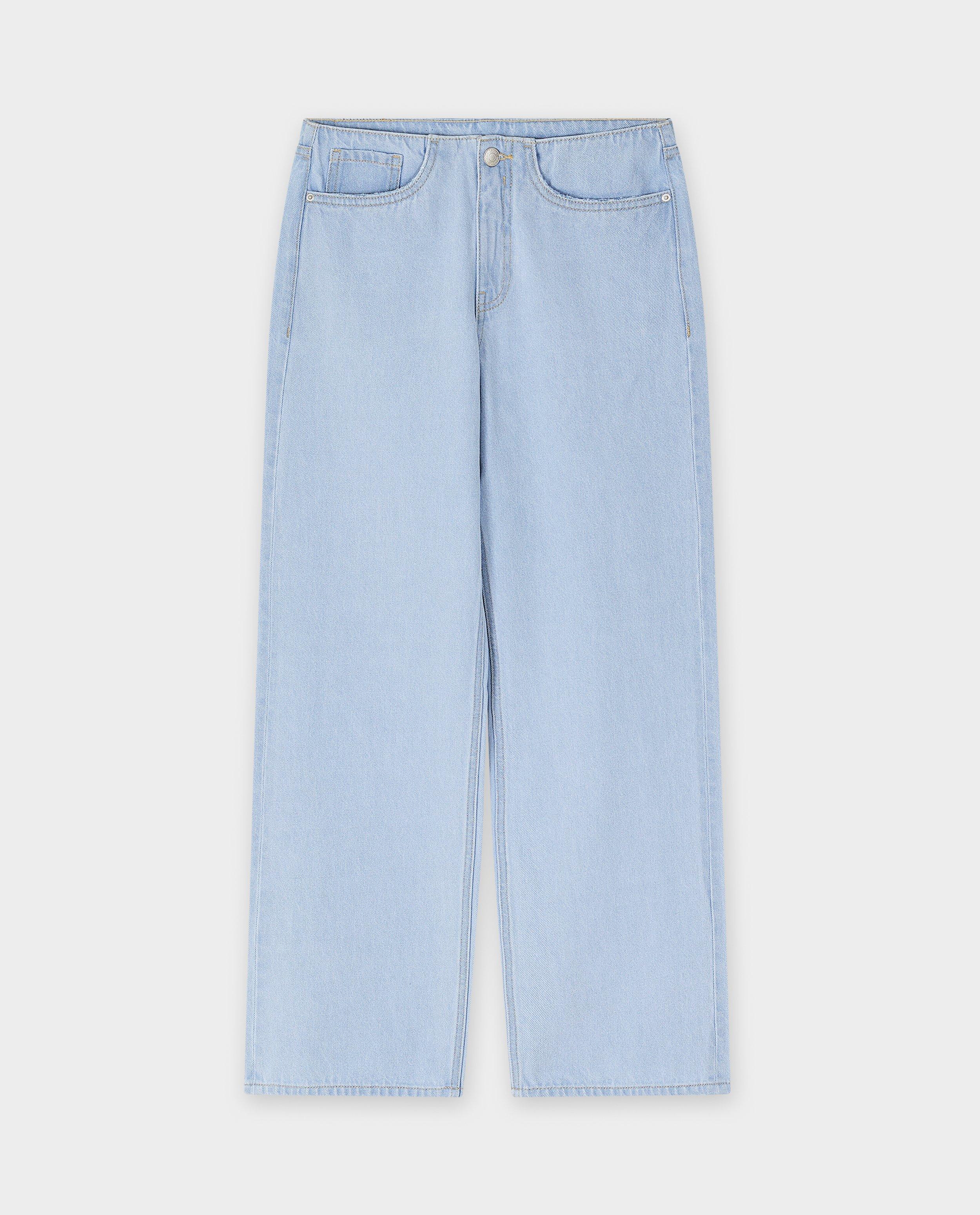 T-shirts - Blauwe jeans, straight fit