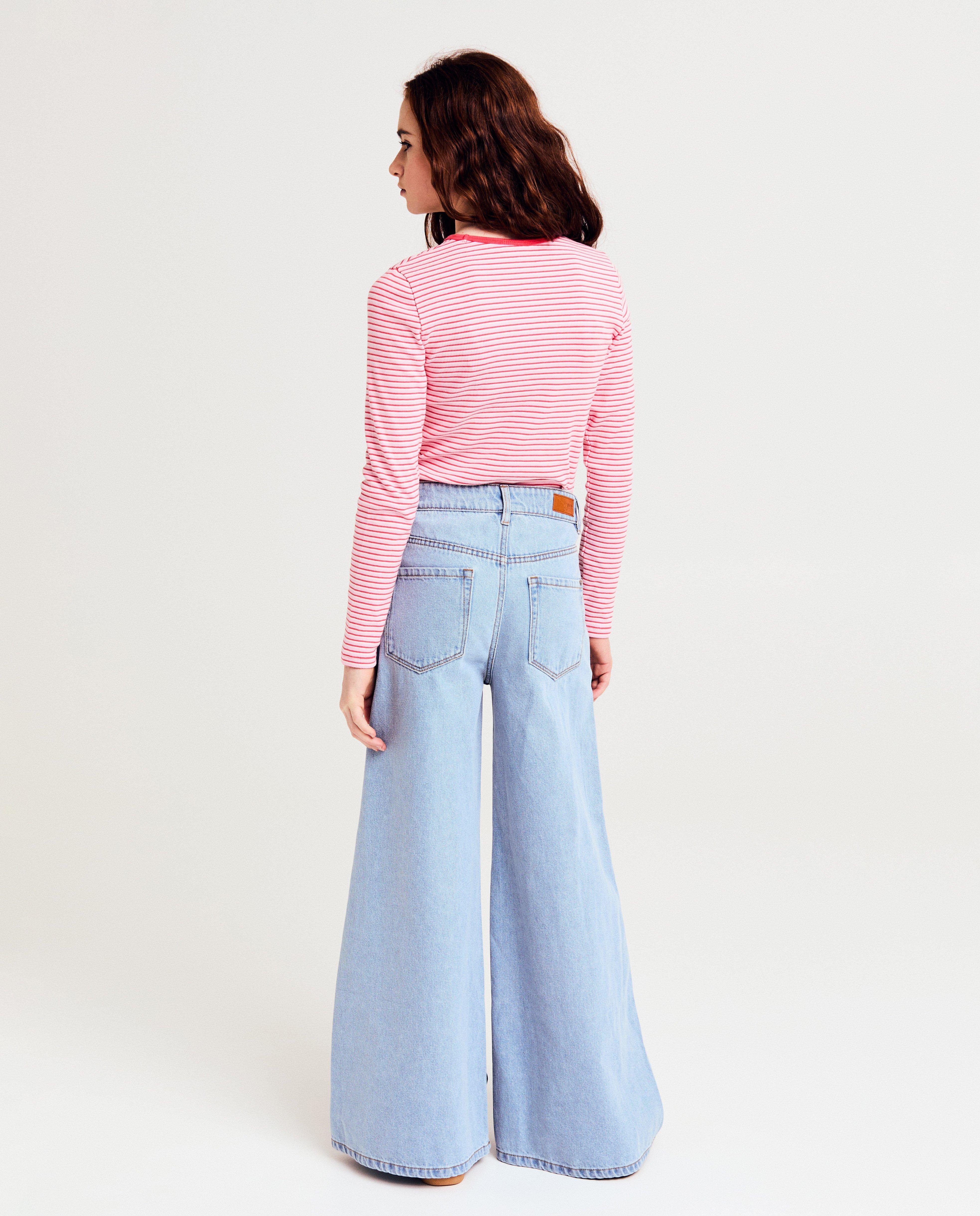 Jeans - Blauwe jeans, extra wide fit
