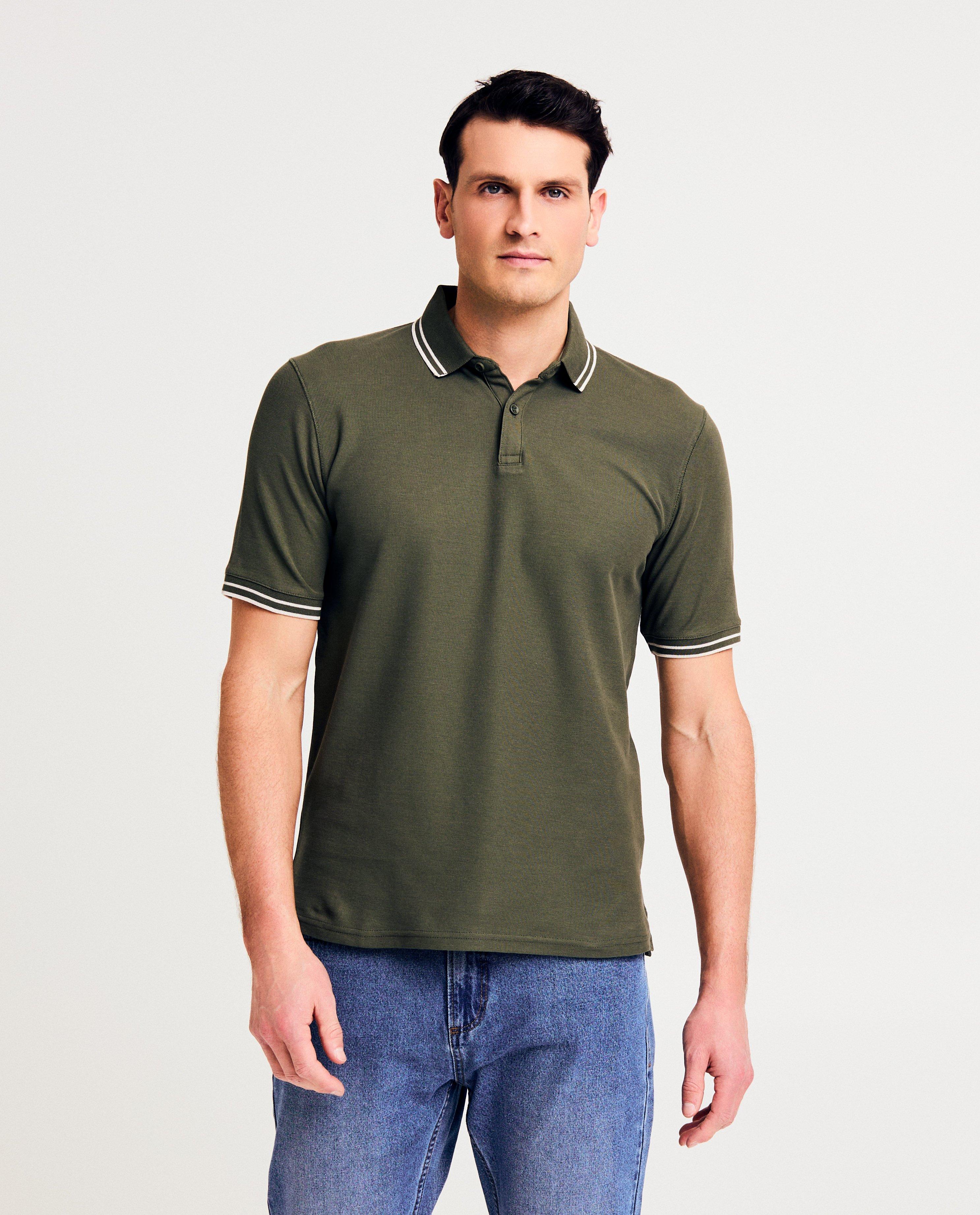 Groene polo van biokatoen - null - Quarterback