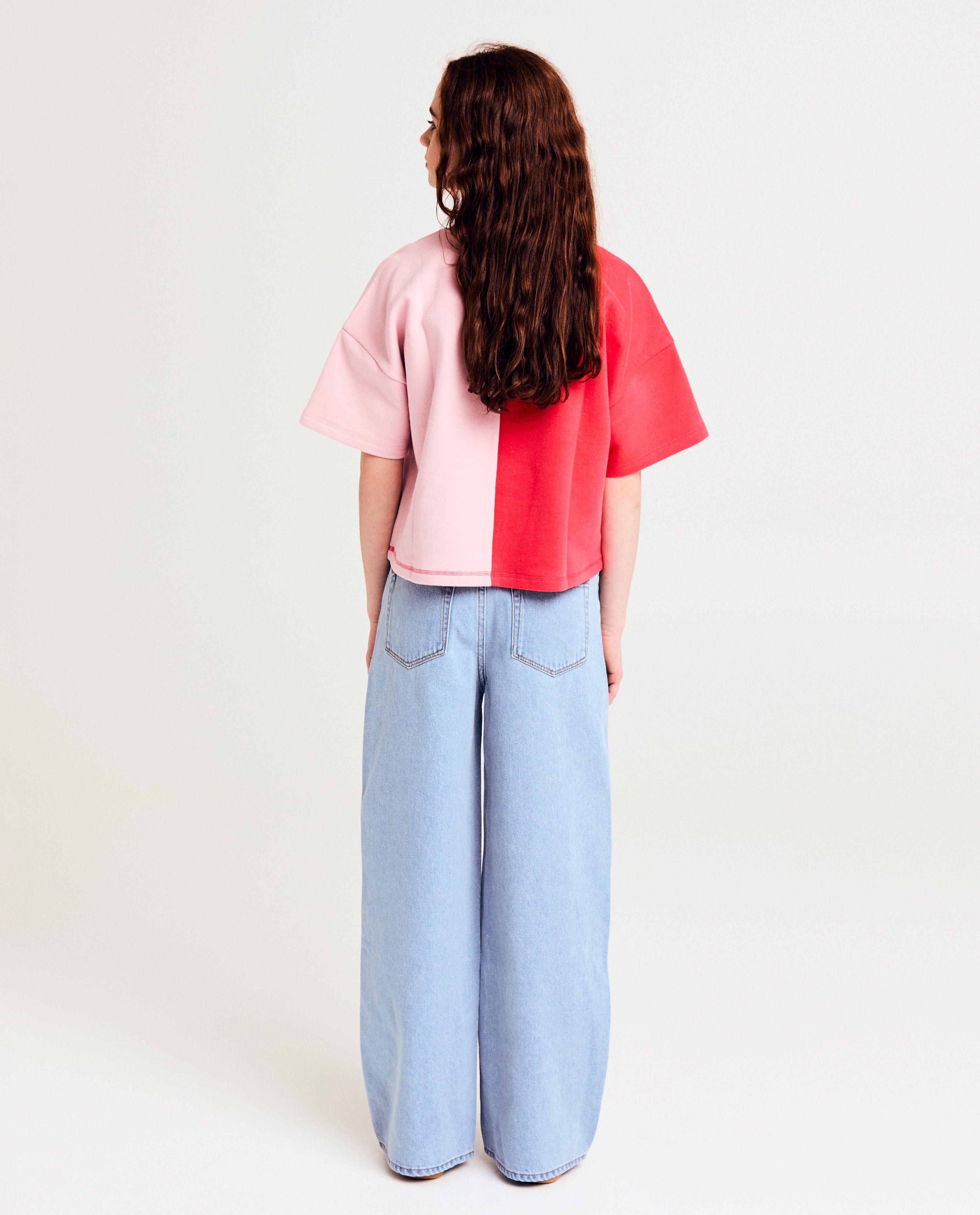 T-shirts - T-shirt met color block