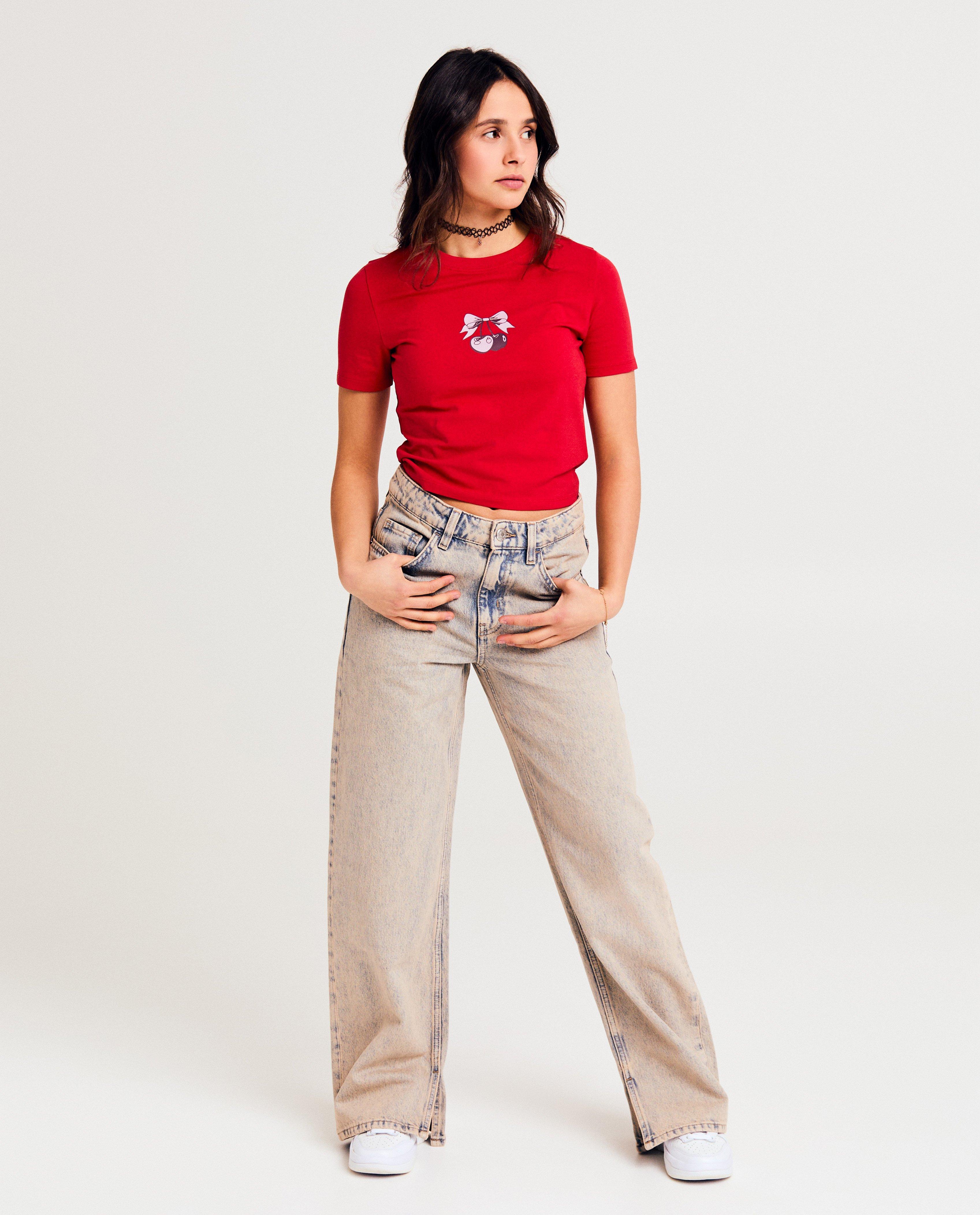 T-shirts - T-shirt met print kersen