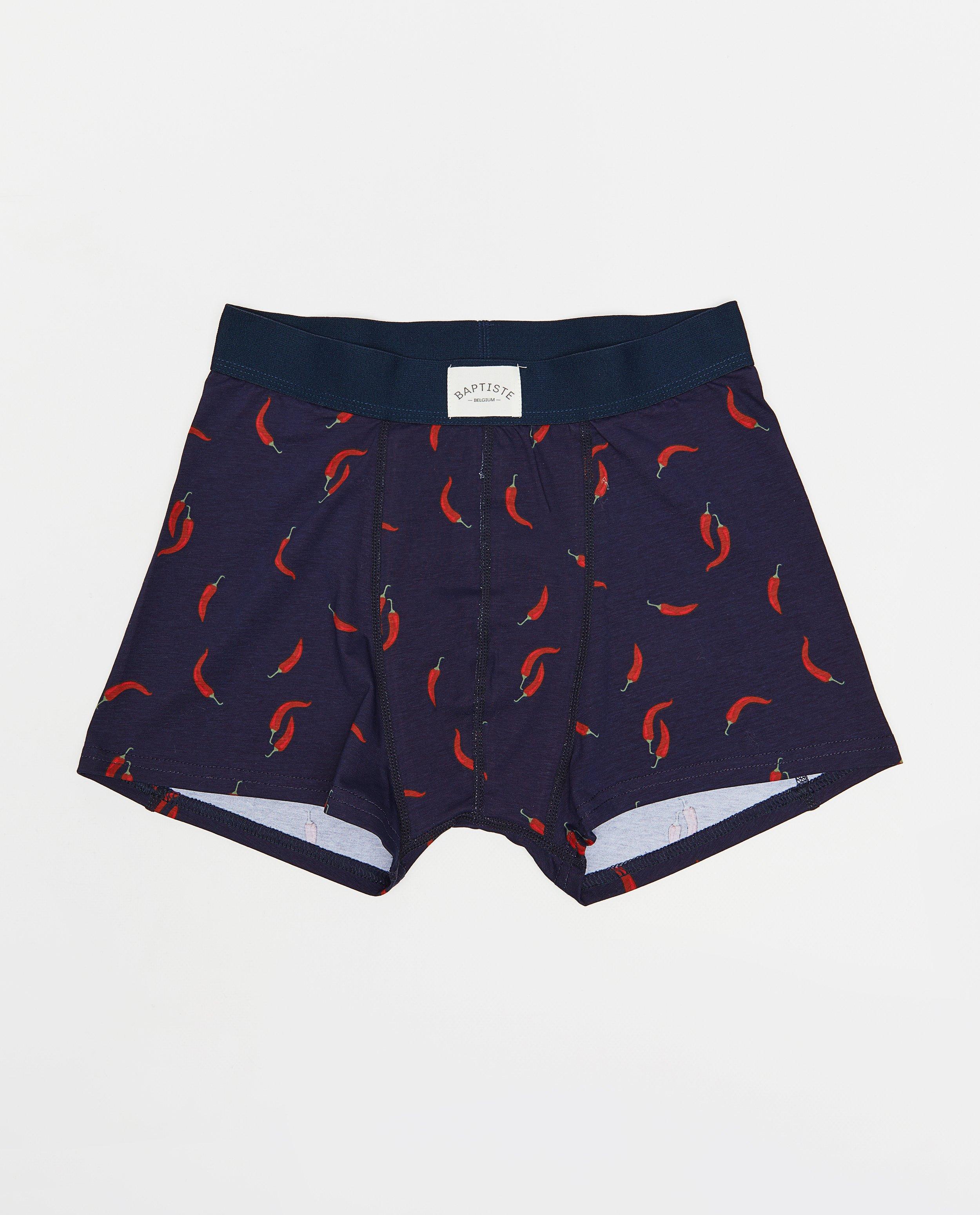 Boxershort met hartjesprint - null - Quarterback
