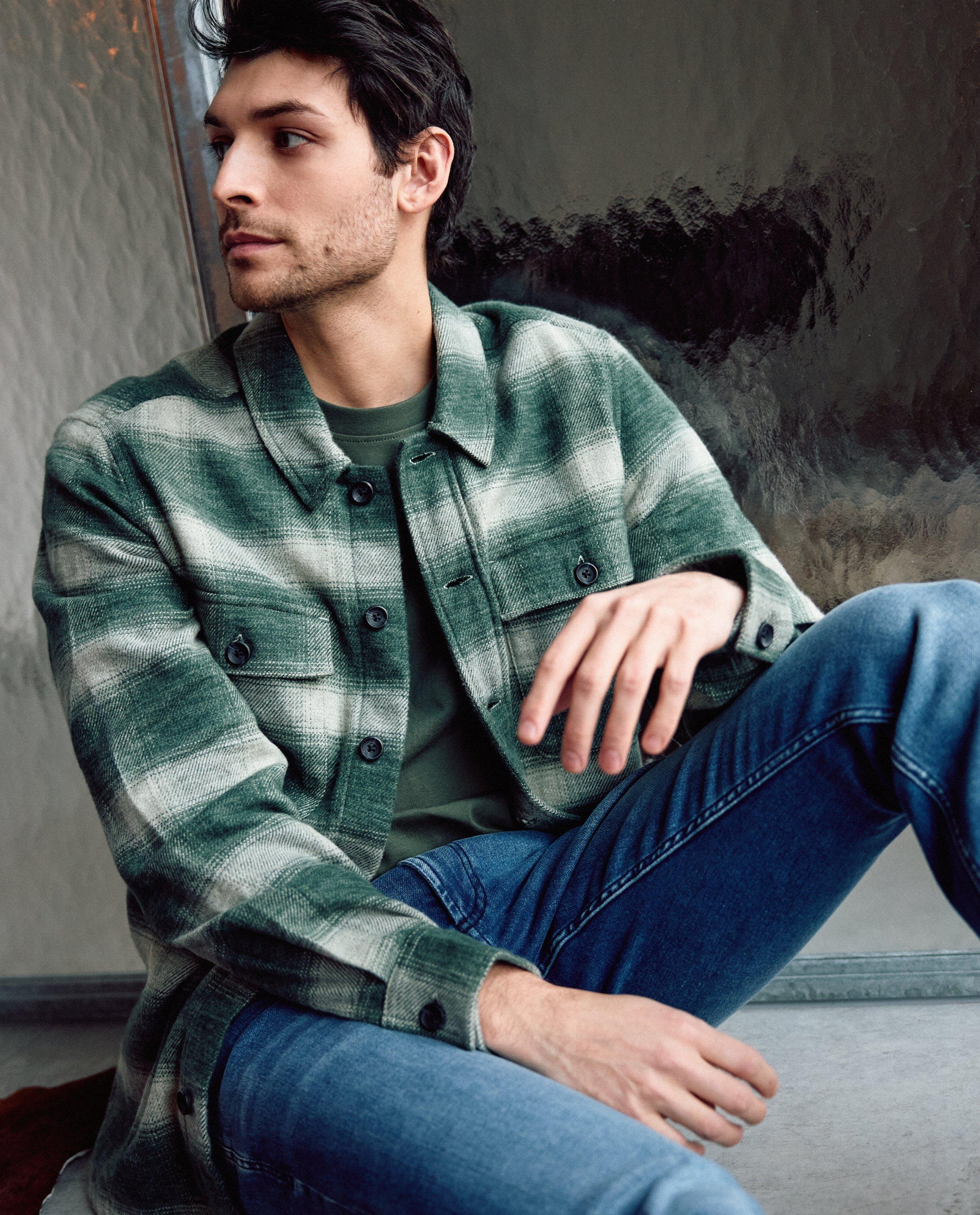 Chemise à carreaux, regular fit