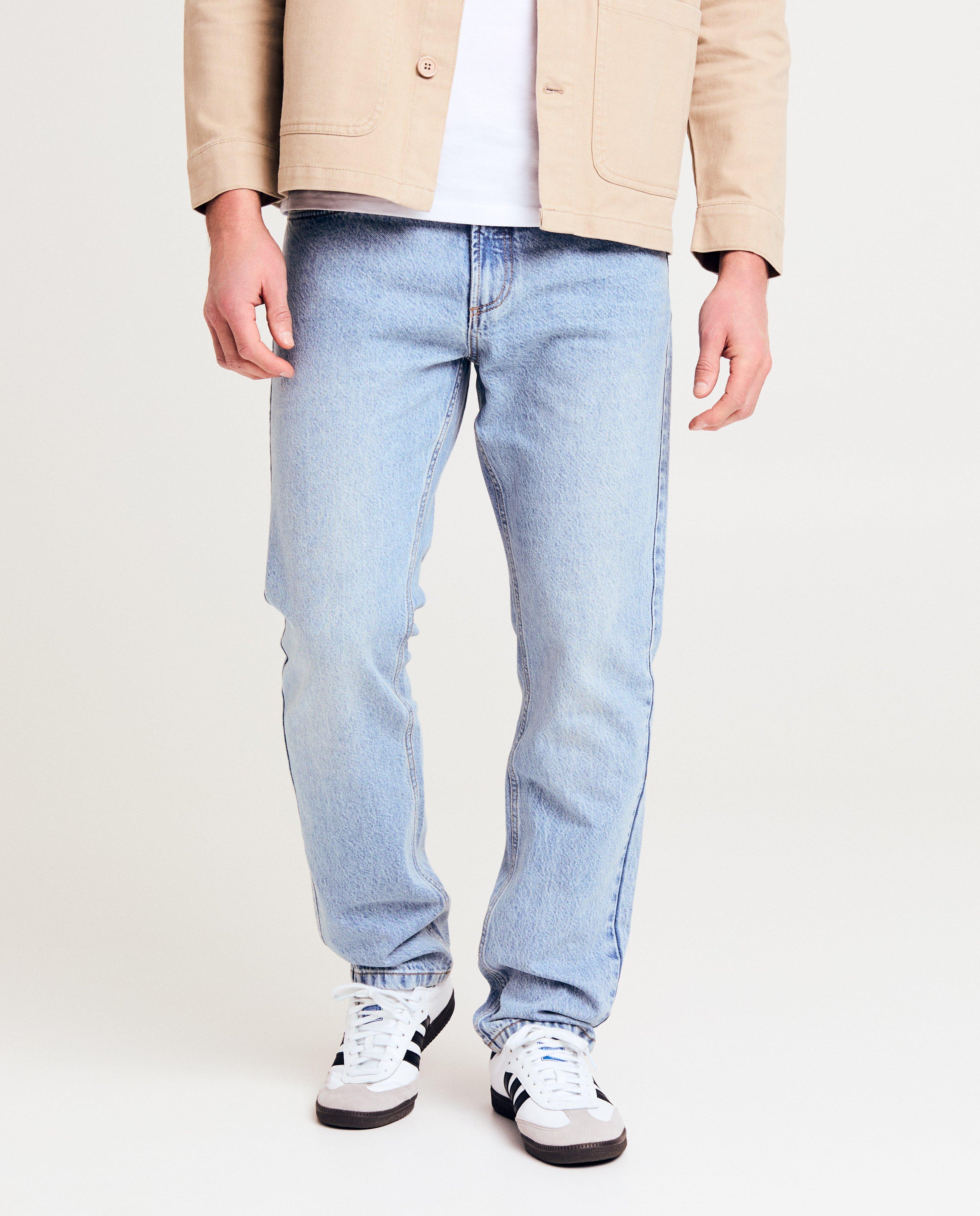 Jeans - Blauwe jeans, regular fit