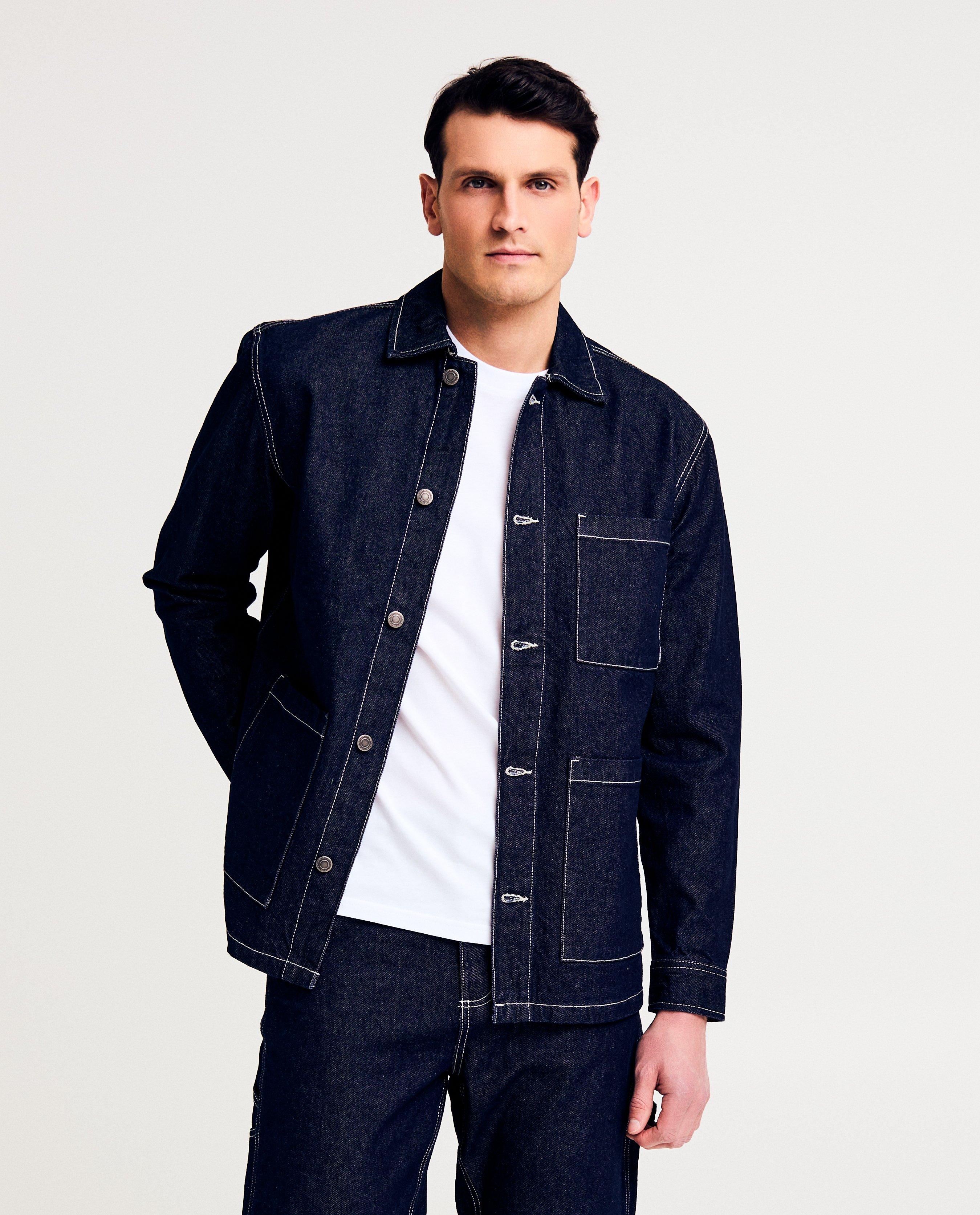 Blazers - Surchemise bleu foncé en jeans