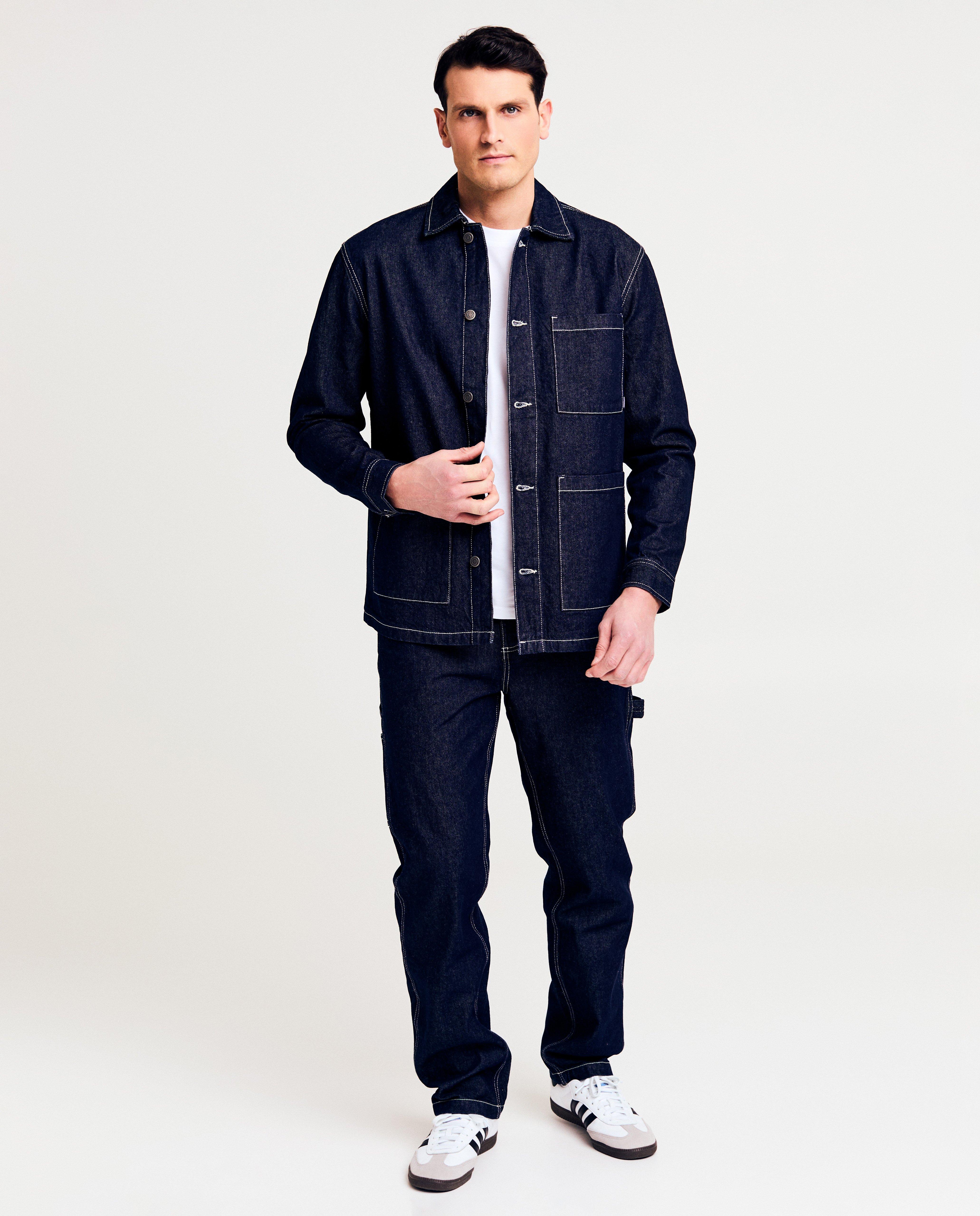 Blazers - Surchemise bleu foncé en jeans