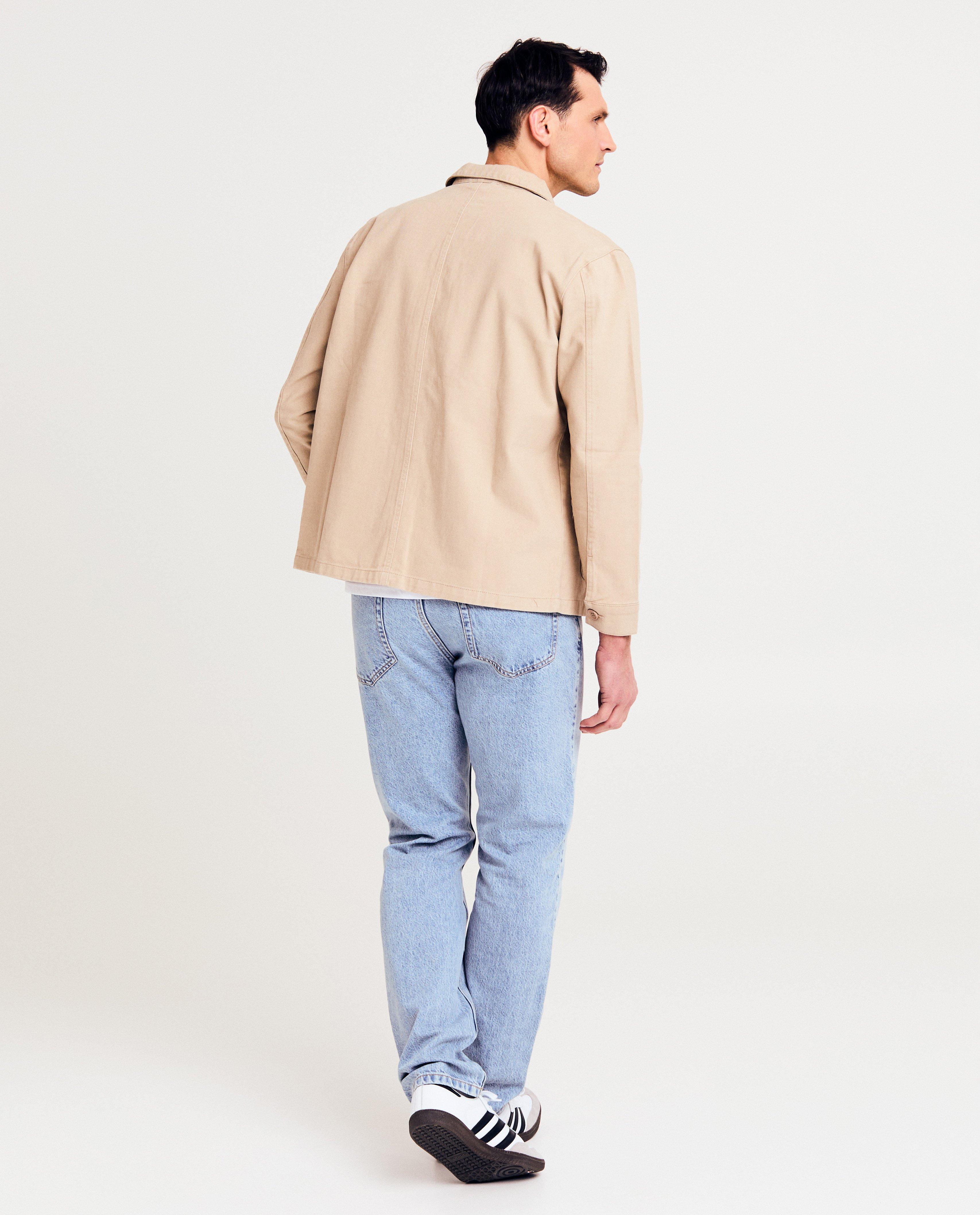 Blazers - Chemise beige, loose fit