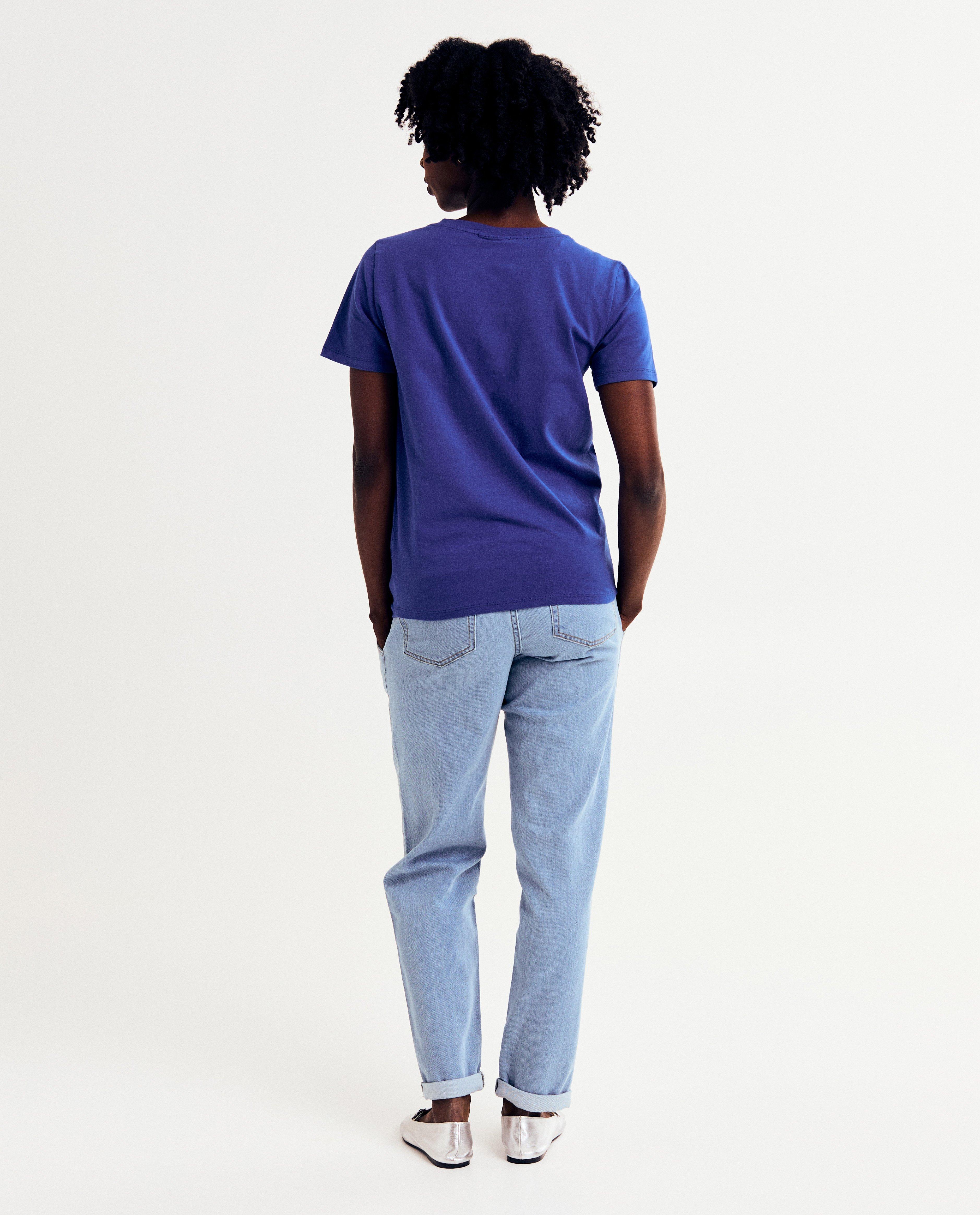 Blauw T-shirt, zwangerschap - Product Detail - blauw - afbeelding nummer 3