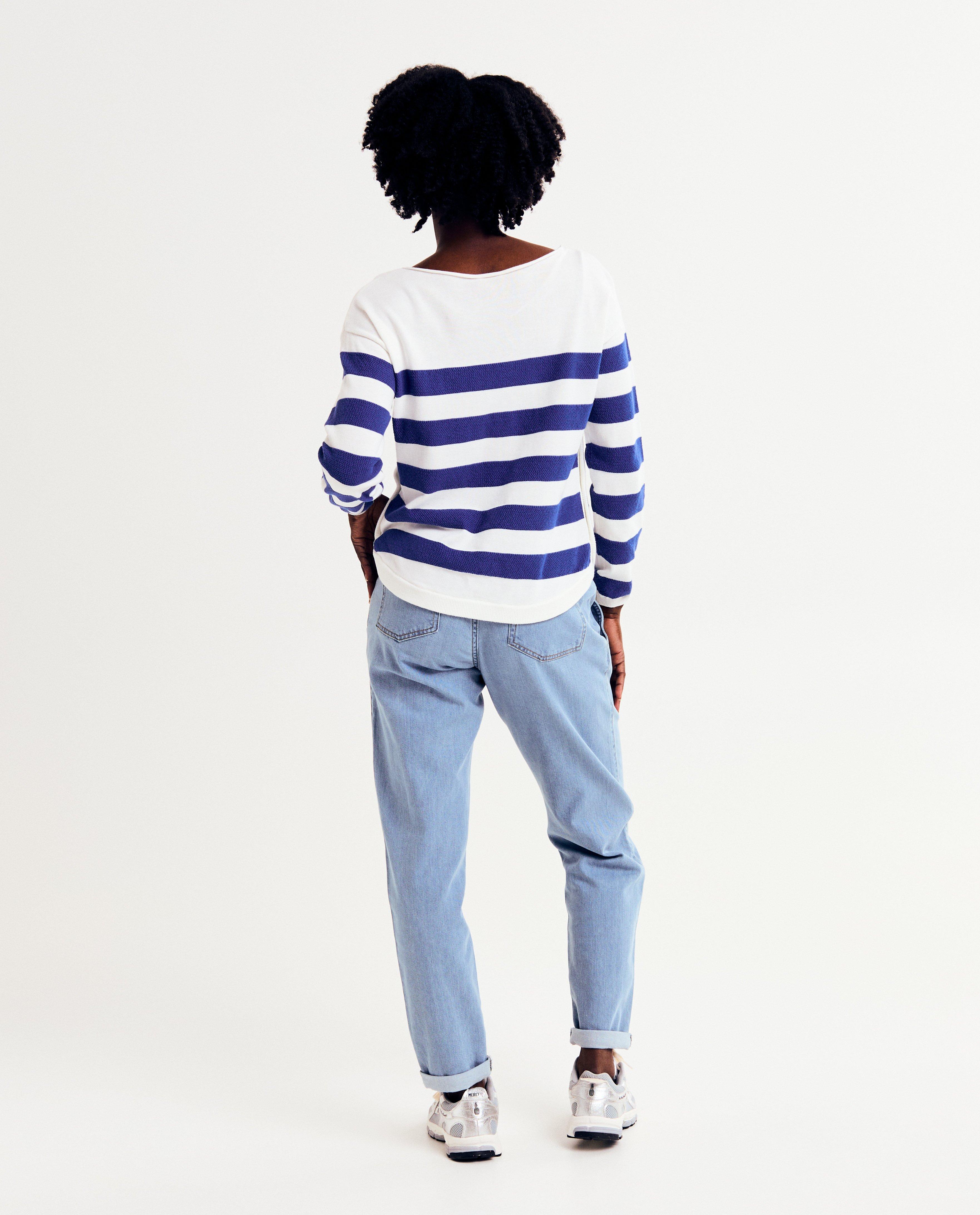 Truien - Longsleeve met strepen, zwangerschap