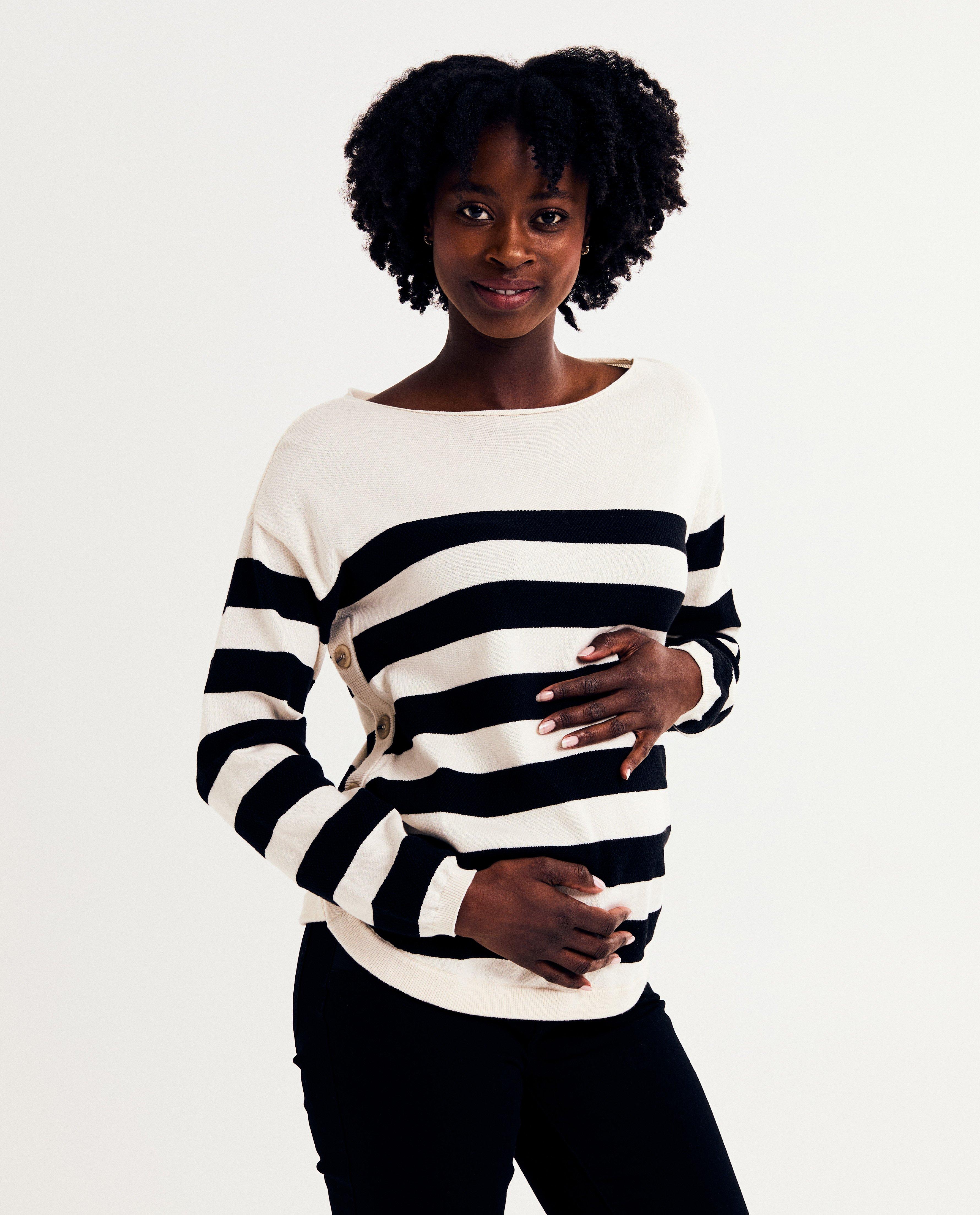 Longsleeve met strepen, zwangerschap - null - Atelier Maman
