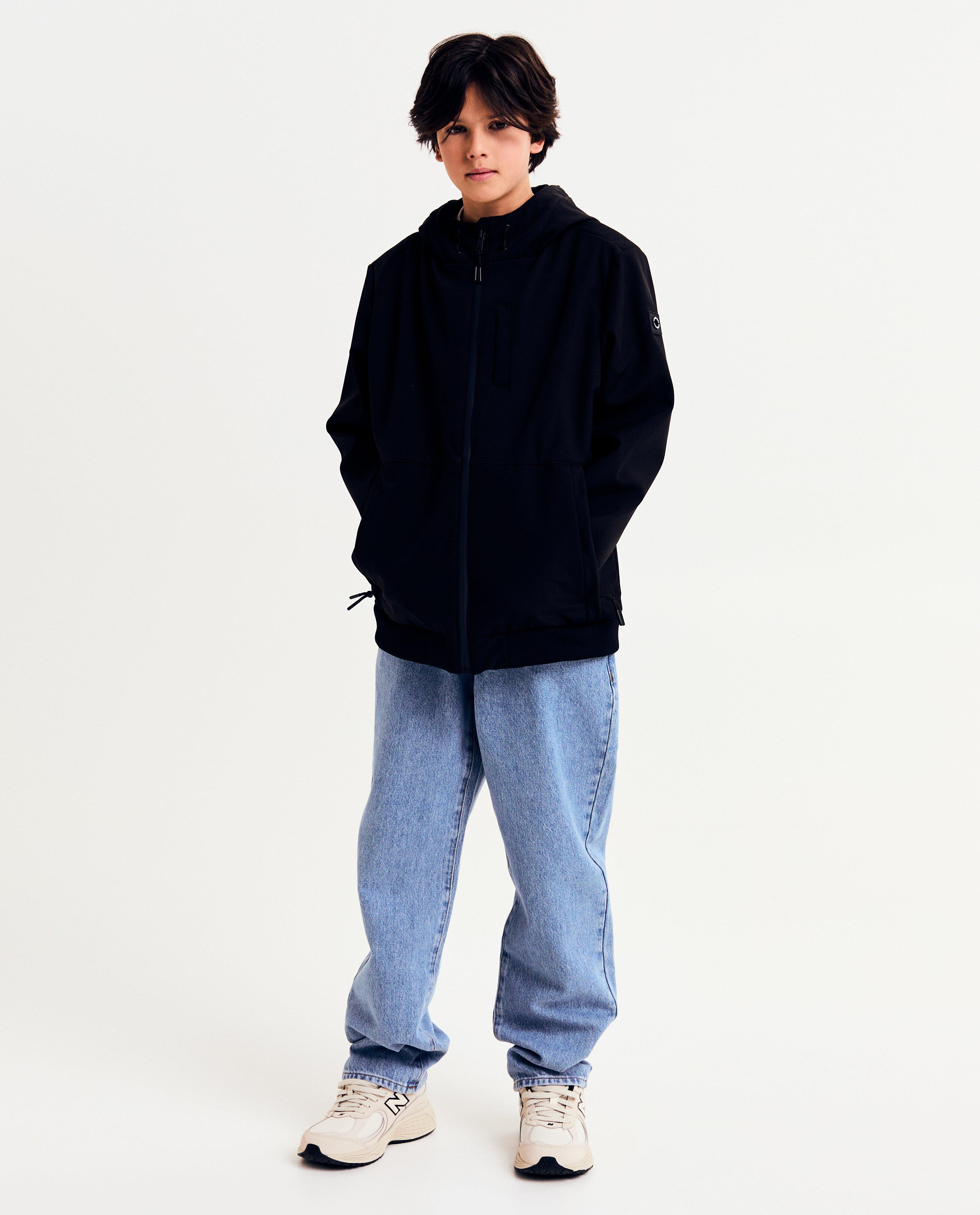 Poncho's en teddy's - Zwarte jas