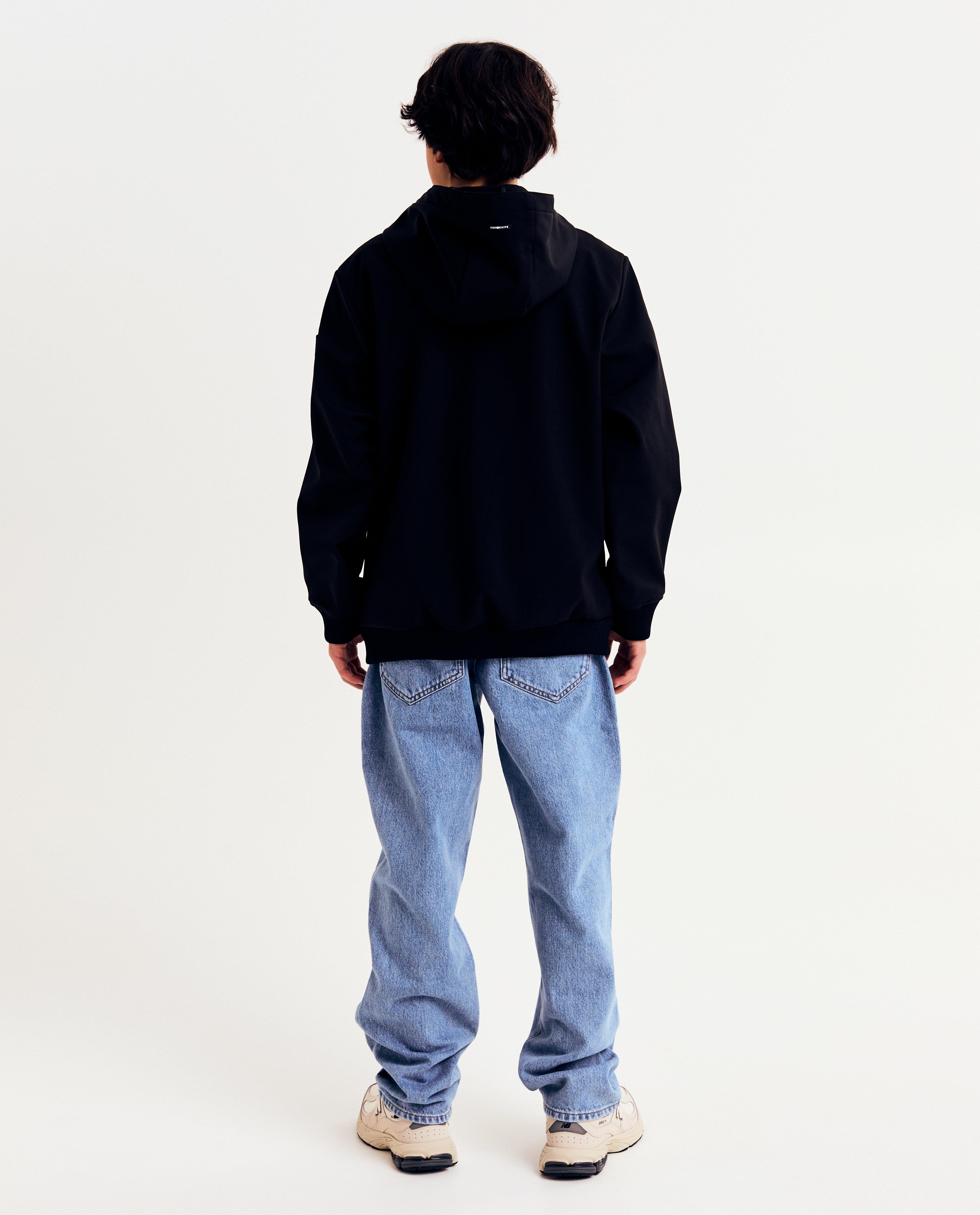 Poncho's en teddy's - Zwarte jas