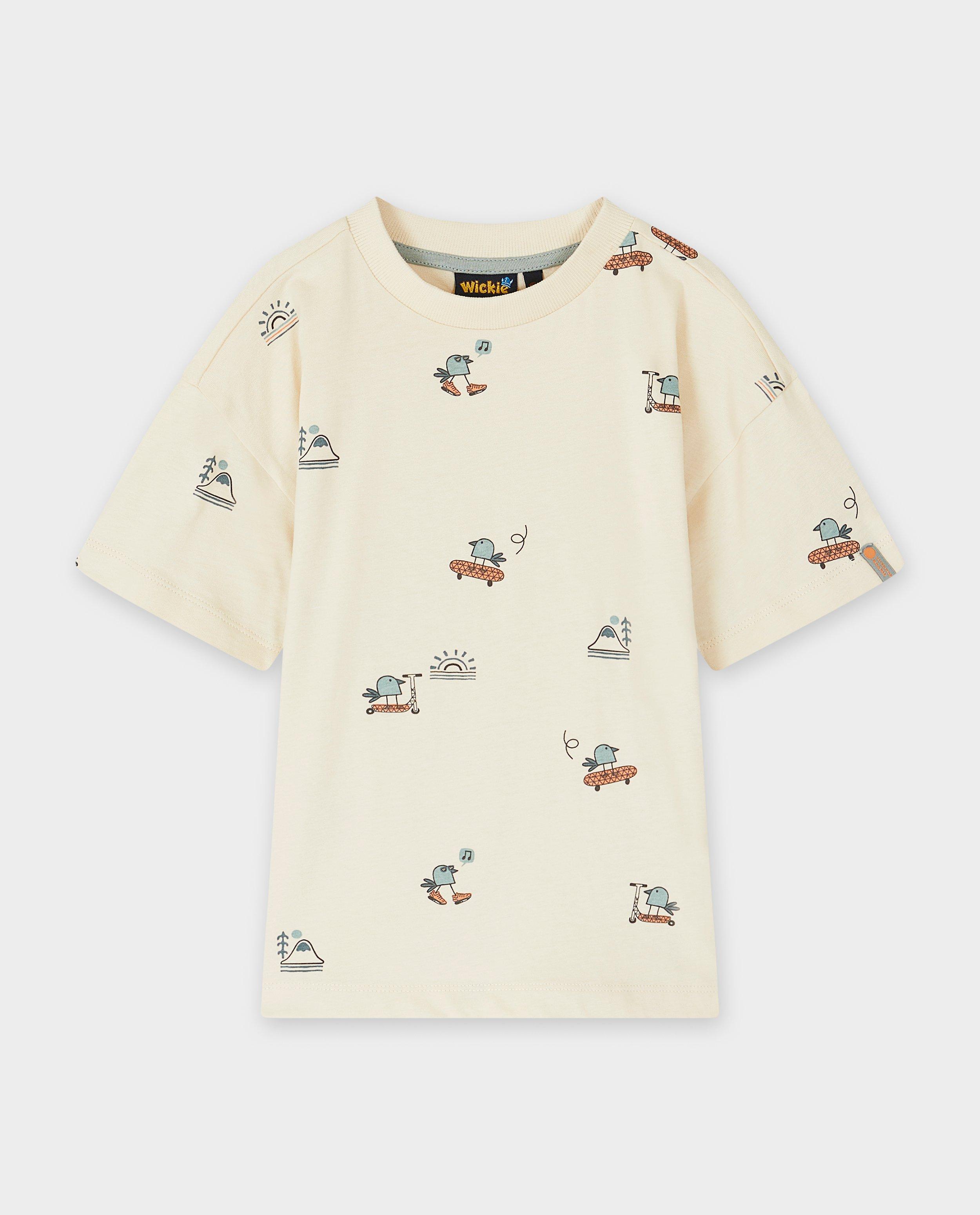 T-shirts - T-shirt avec un imprimé d’oiseau