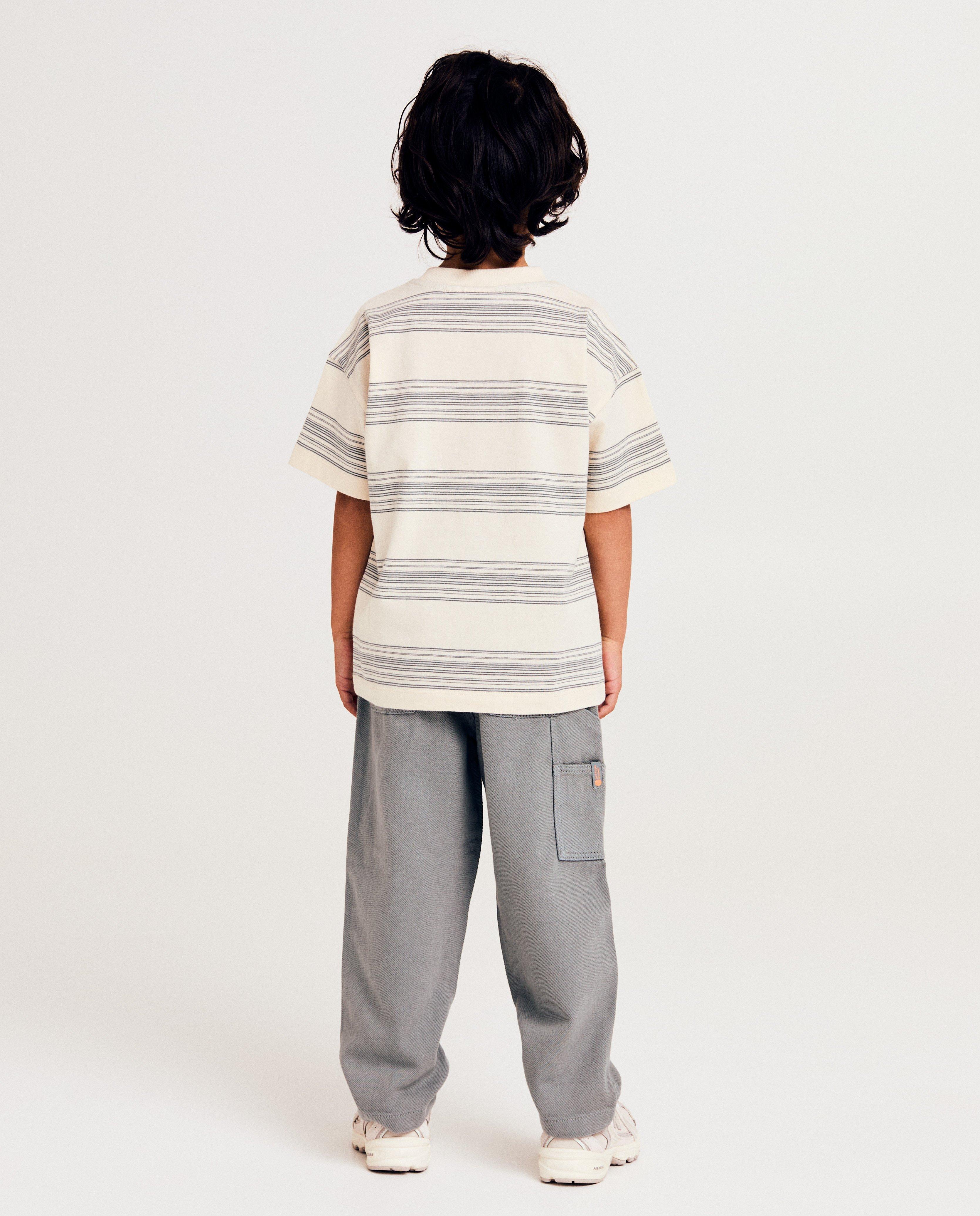 T-shirt met strepen - Product Detail - wit - afbeelding nummer 3