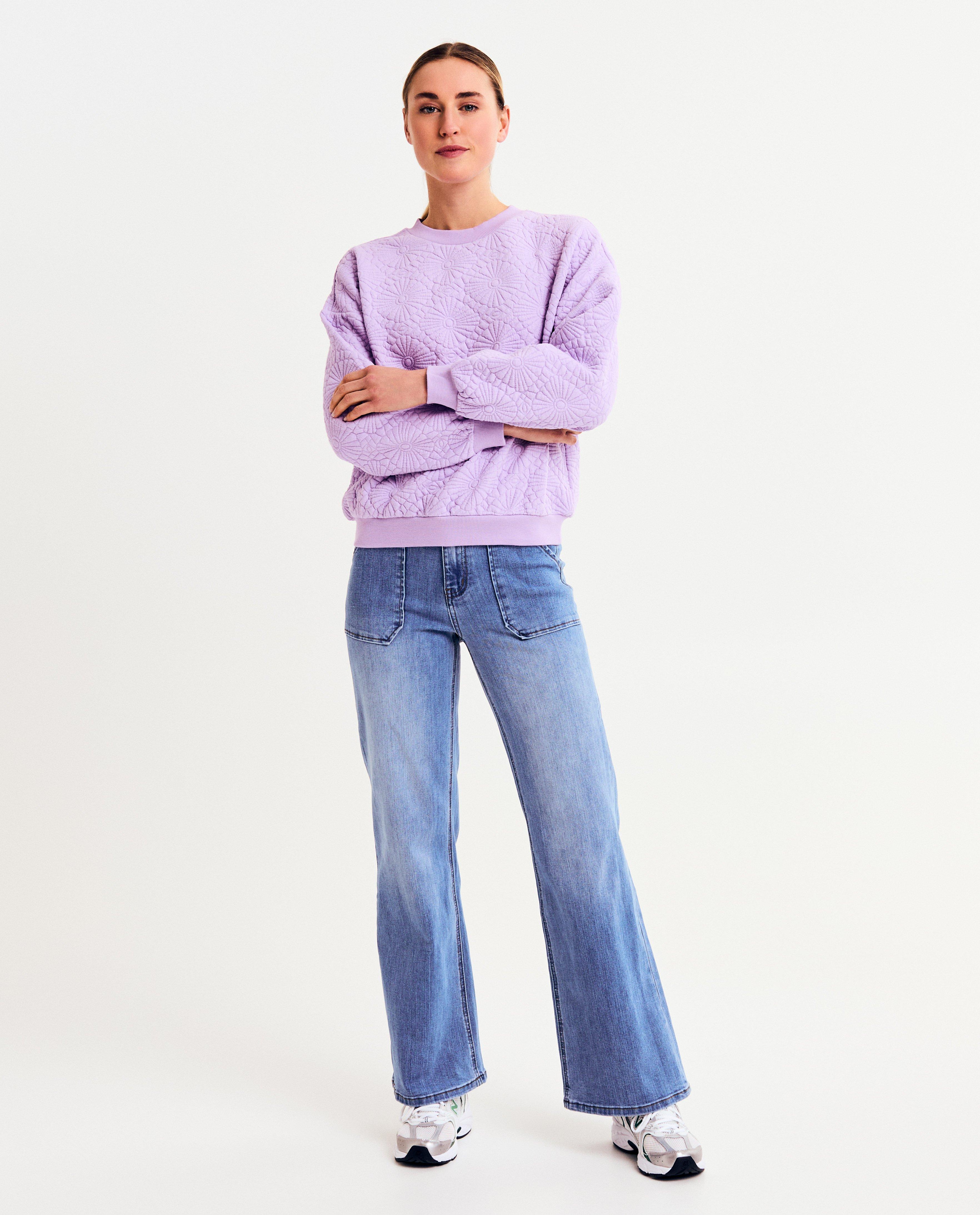 Paarse sweater - Product Detail - lichtroze - afbeelding nummer 2