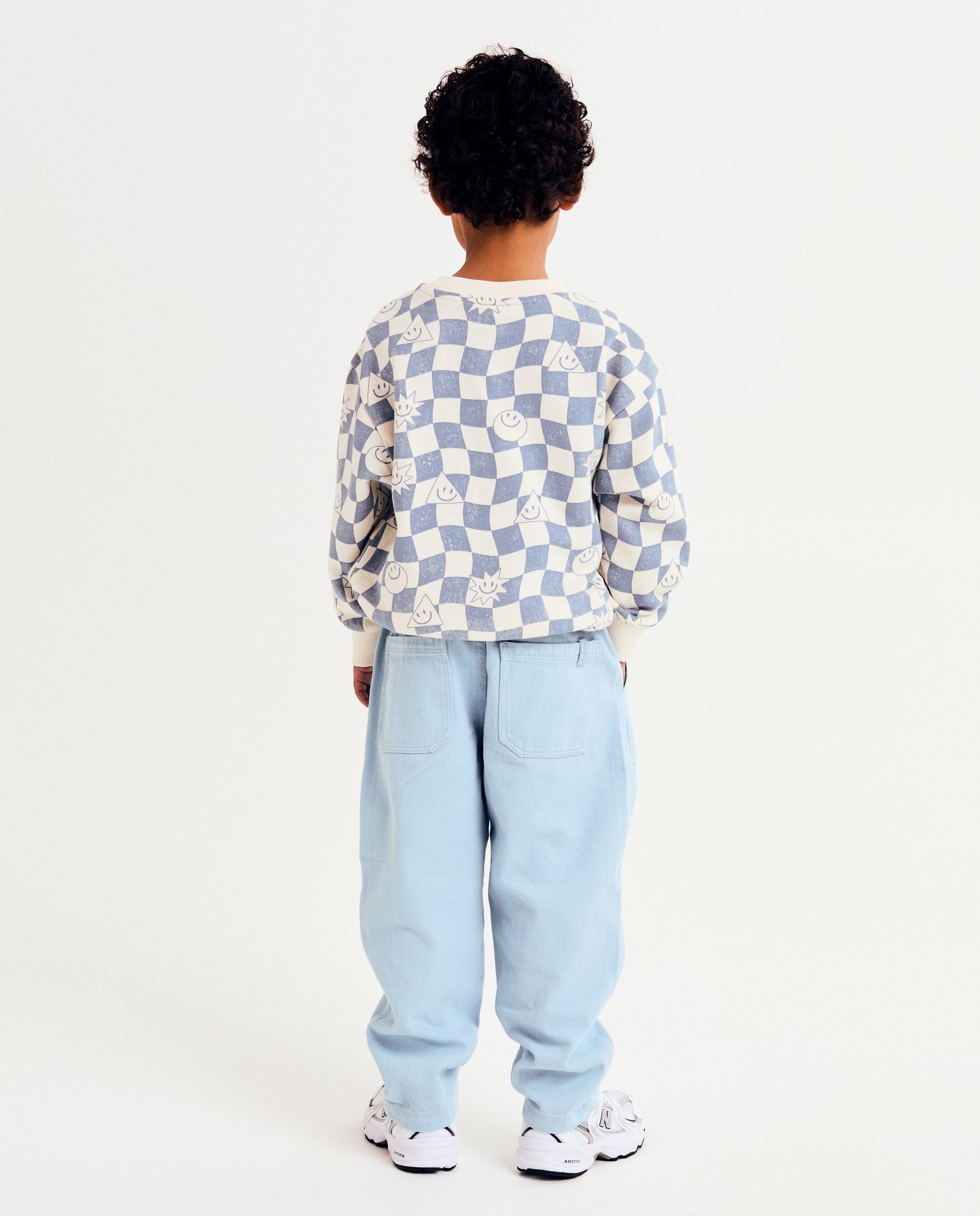 Broeken - Beige jeans, baggy fit
